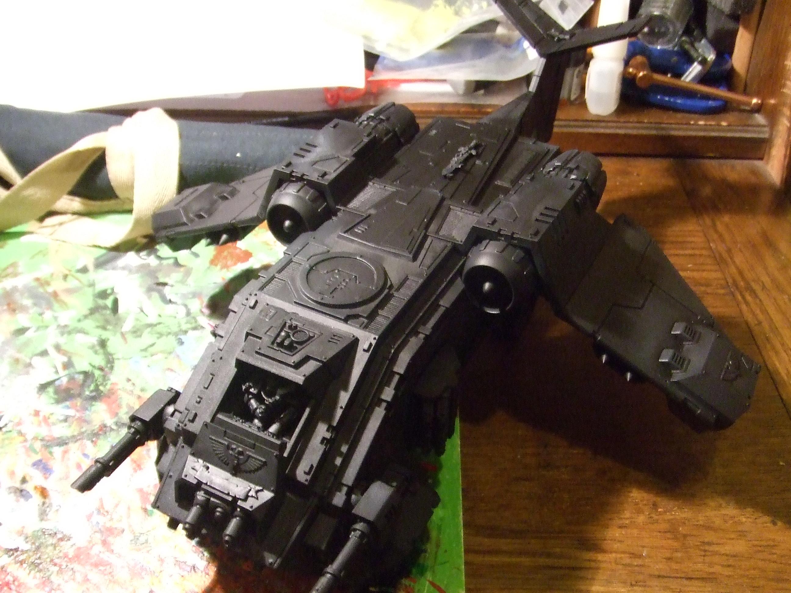 Gk, Grey Knights, GK Stormraven Primed 2