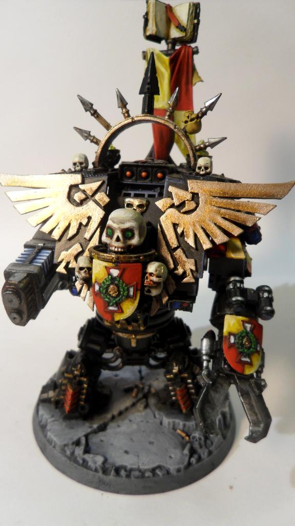 Chaplain, Conversion, Dreadnought, Howling Griffons, Rayrod64, Space Marines