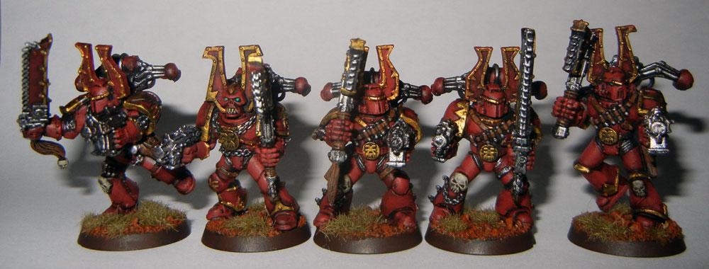 Beserkers, Chaos Space Marines, Khorne