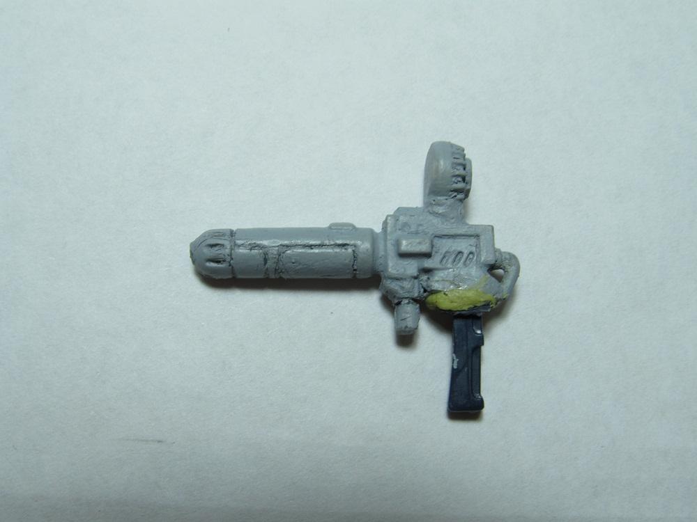 A lighter version of the Plasma Rifle,with added scope mount 