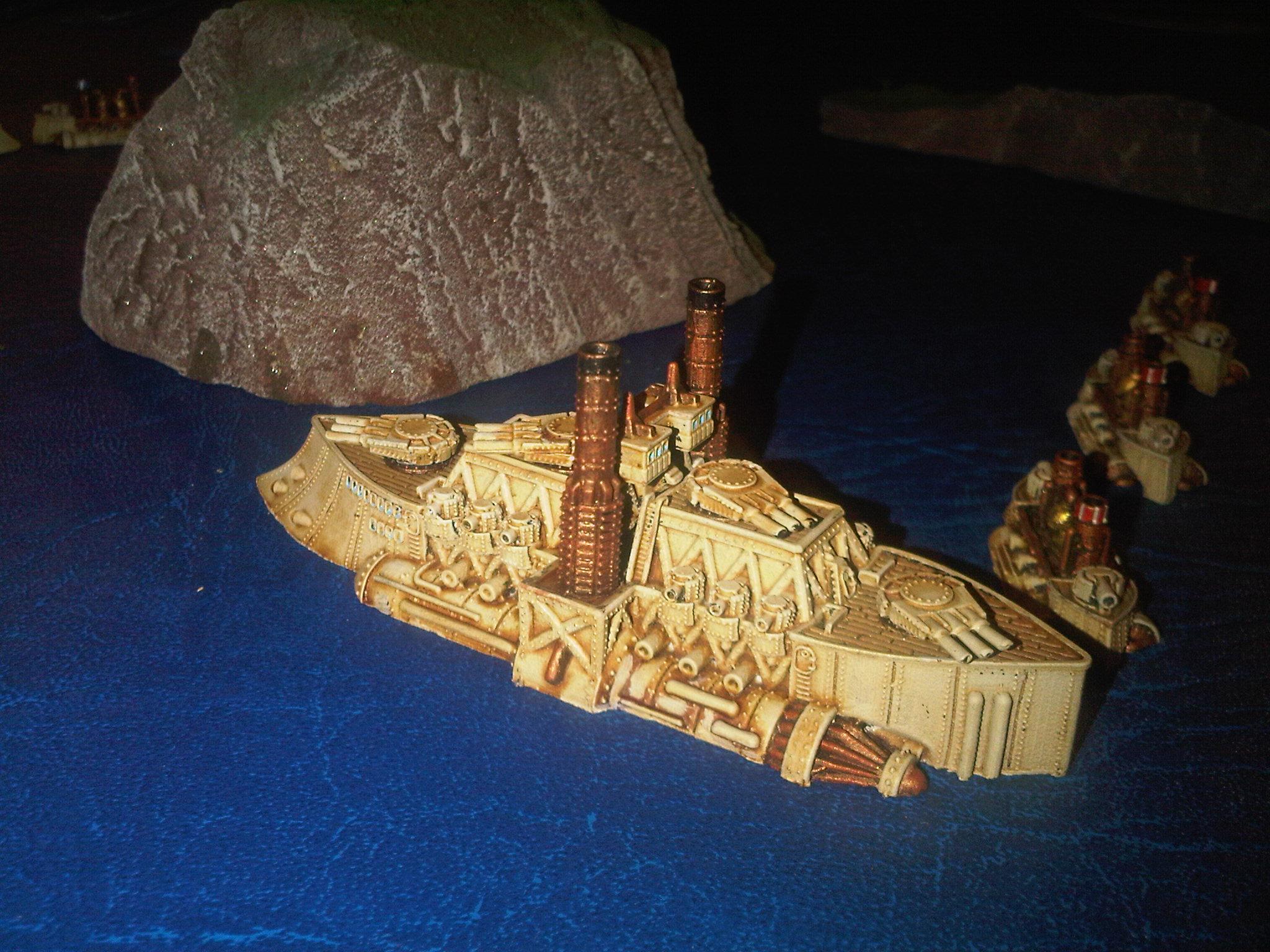 Dystopian Wars, Ships, Spartan Games