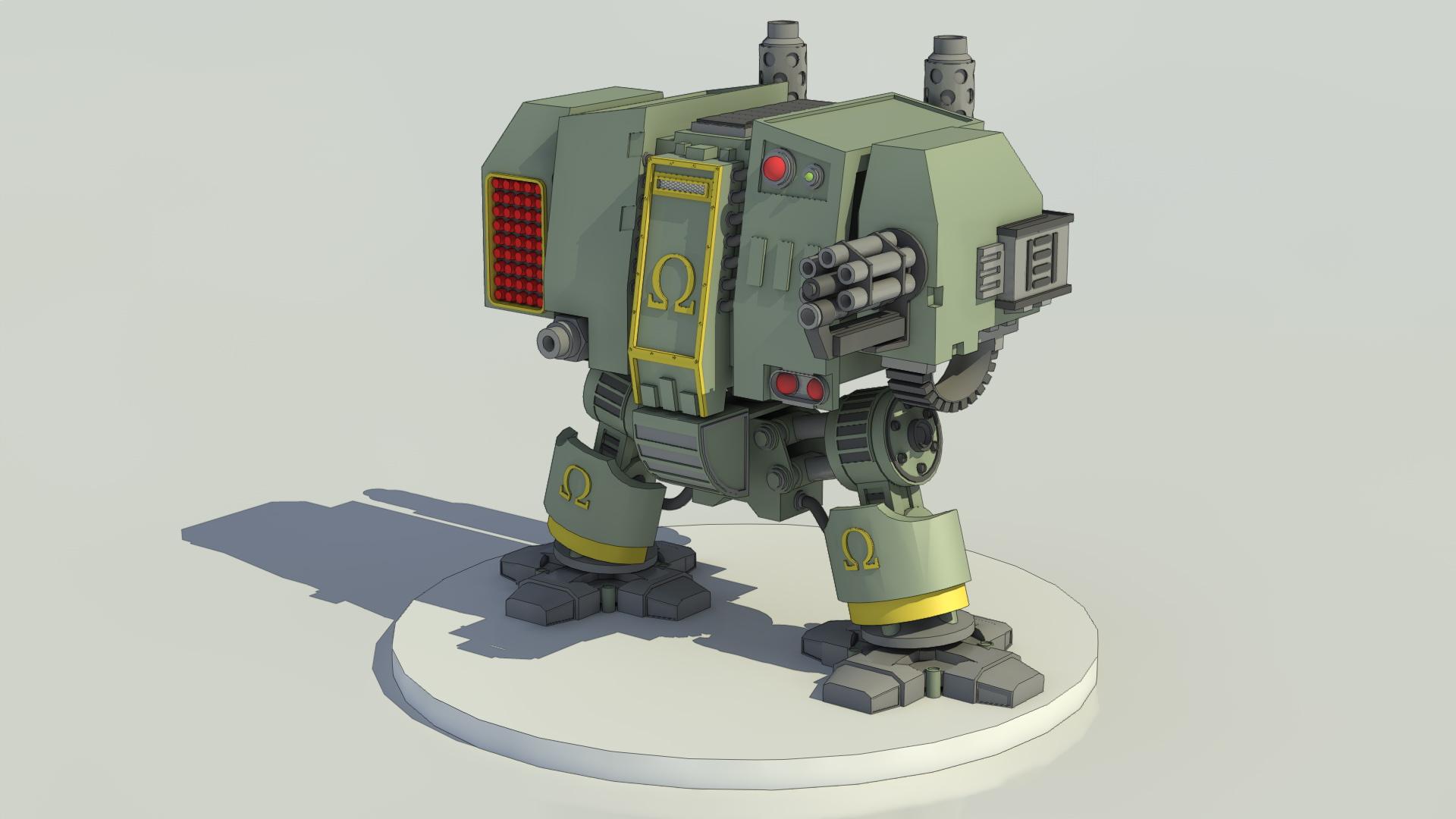 3D Dreadnought - Final phase