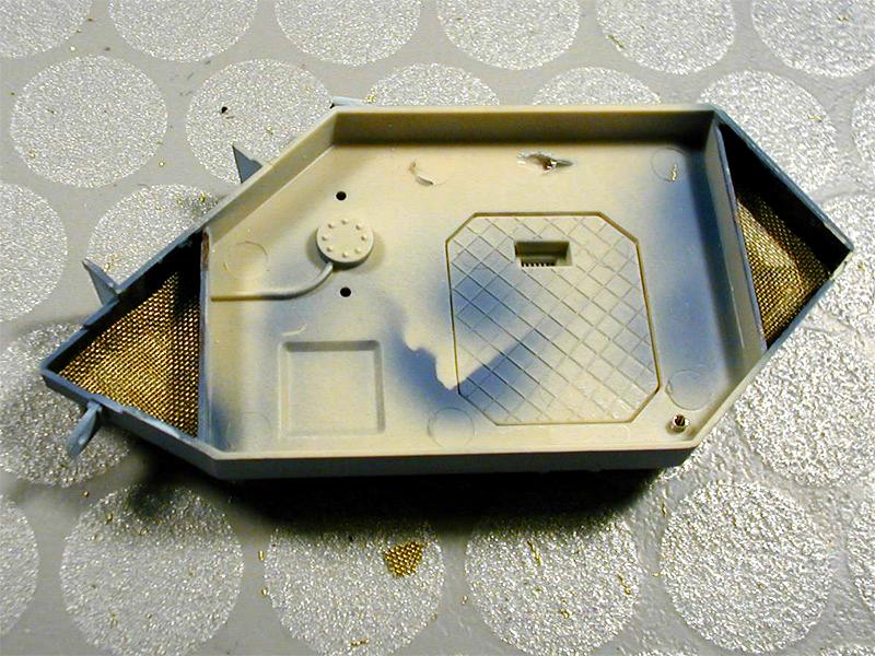 Land Raider, Mesh, Making holes