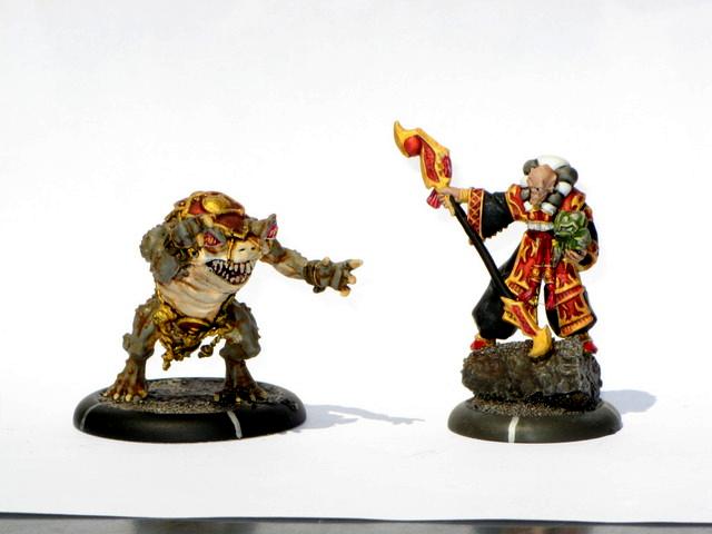 Hordes, Skorne, Hordes - Skorne - Basilisk Krea &amp; Aptimus Marketh