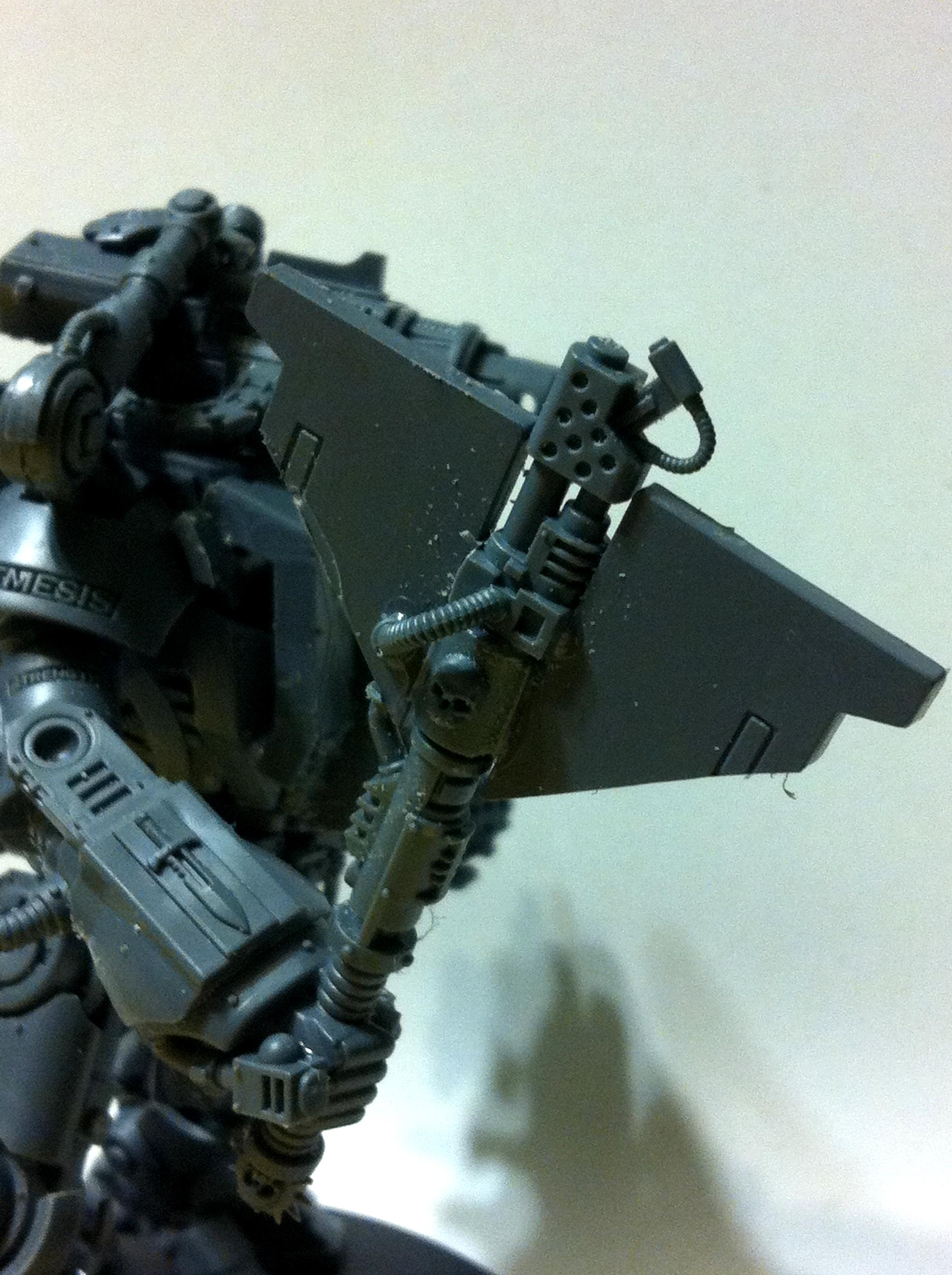 Chaplain, Crozius Incendium, Dreadknight, Grey Knights, Space Marines, Warhammer 40,000, Work In Progress