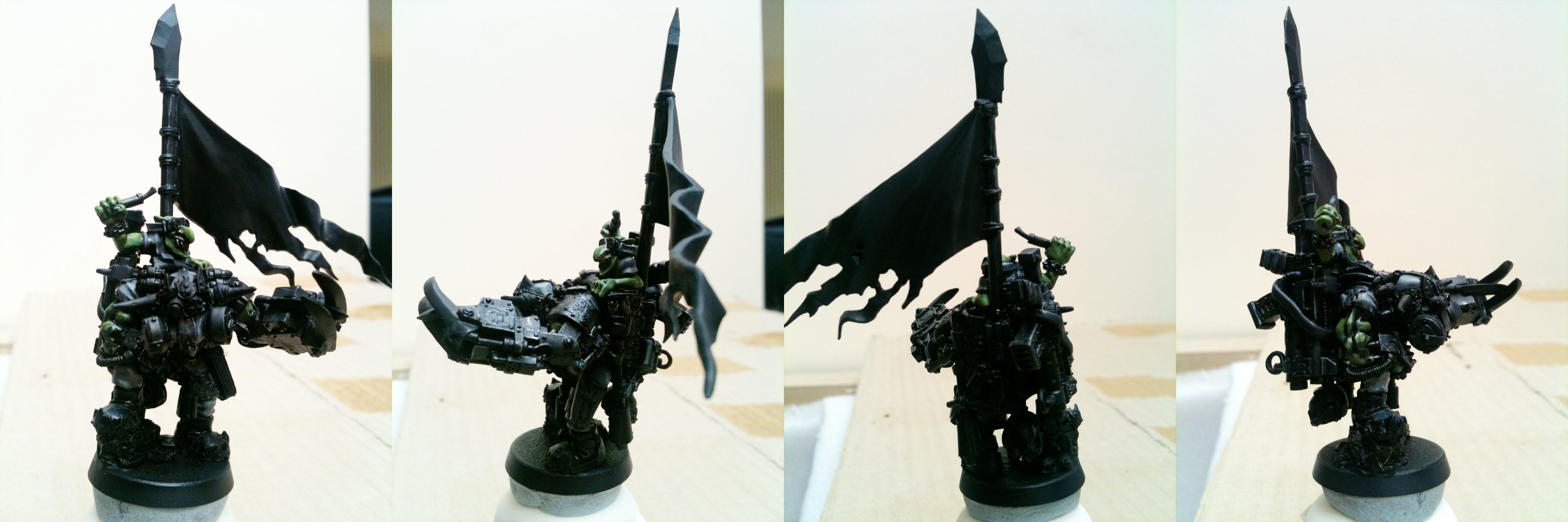 Arakasi, Boss Pole, Nob, Power Klaw, Waaagh Dakka