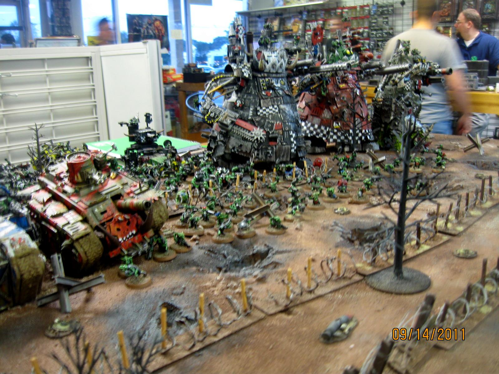 Horde, Orks, Stompa, Warhammer 40,000