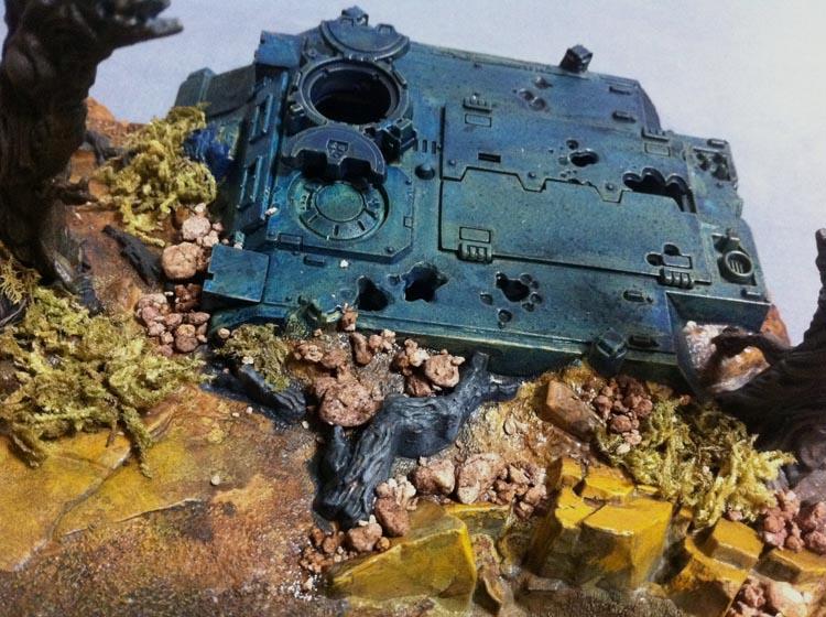 Battlescape, Orks, Space Marines, Tau, Terrain, Trees, Warhammer Fantasy