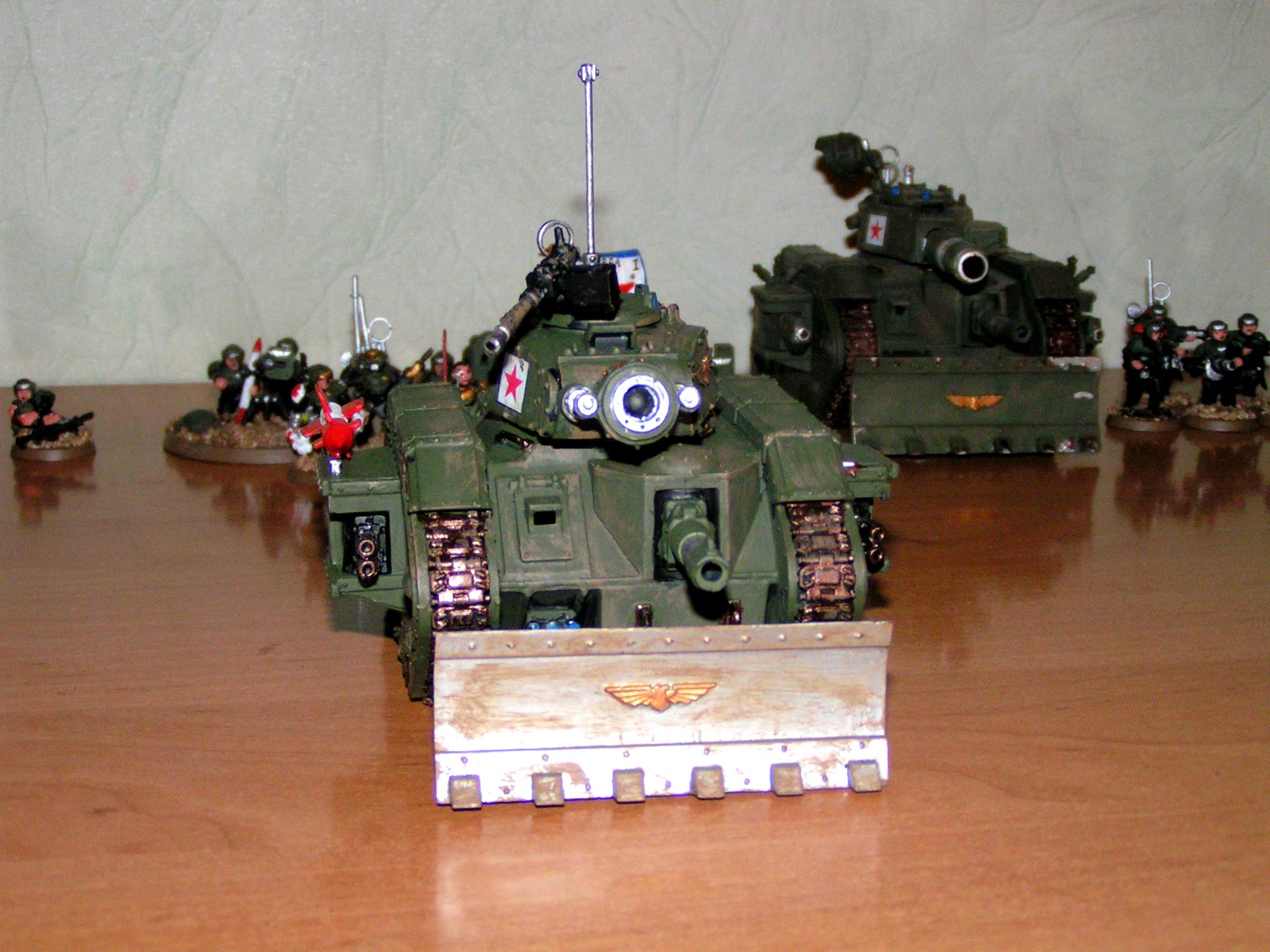 Astra Militarum, Demolisher, Imperial Guard, Kasrkin, Leman Russ, Ratling, Stormtrooper