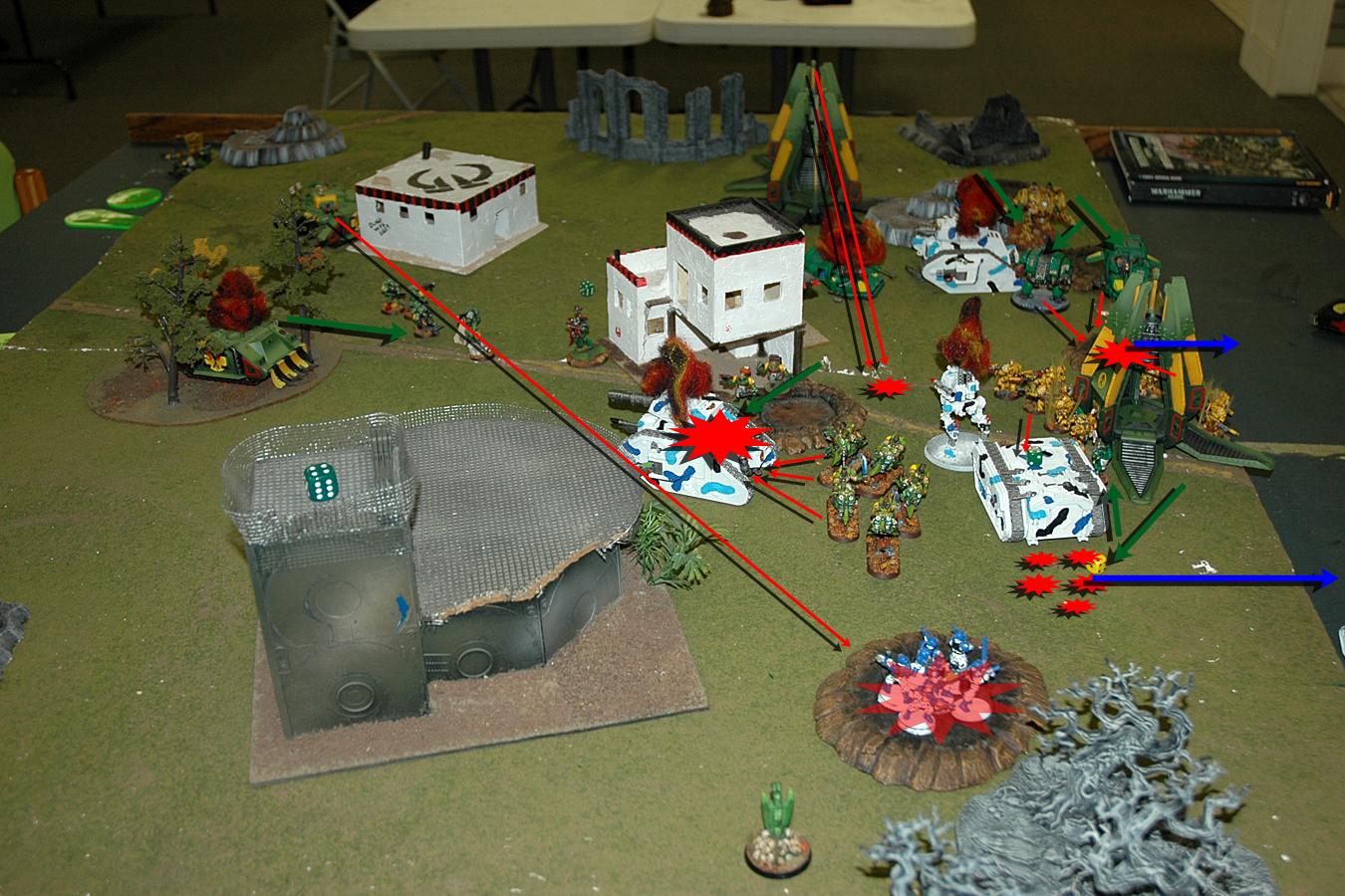 2000 Pts, Battle Report, Imperial Guard, Mantis Warriors, Space Marines, Warhammer 40,000
