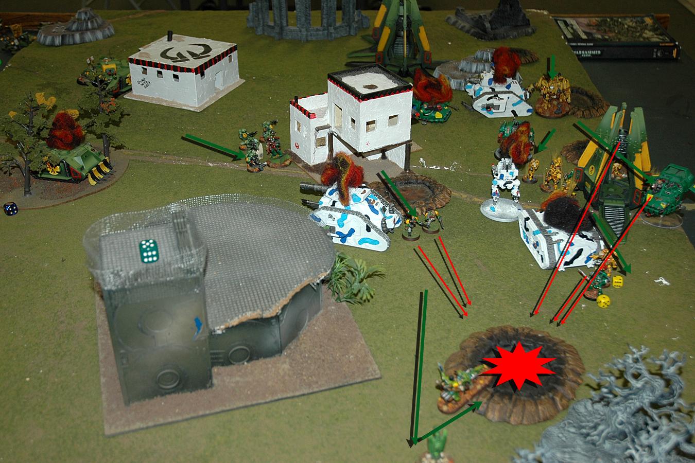 2000 Pts, Battle Report, Imperial Guard, Mantis Warriors, Space Marines, Warhammer 40,000
