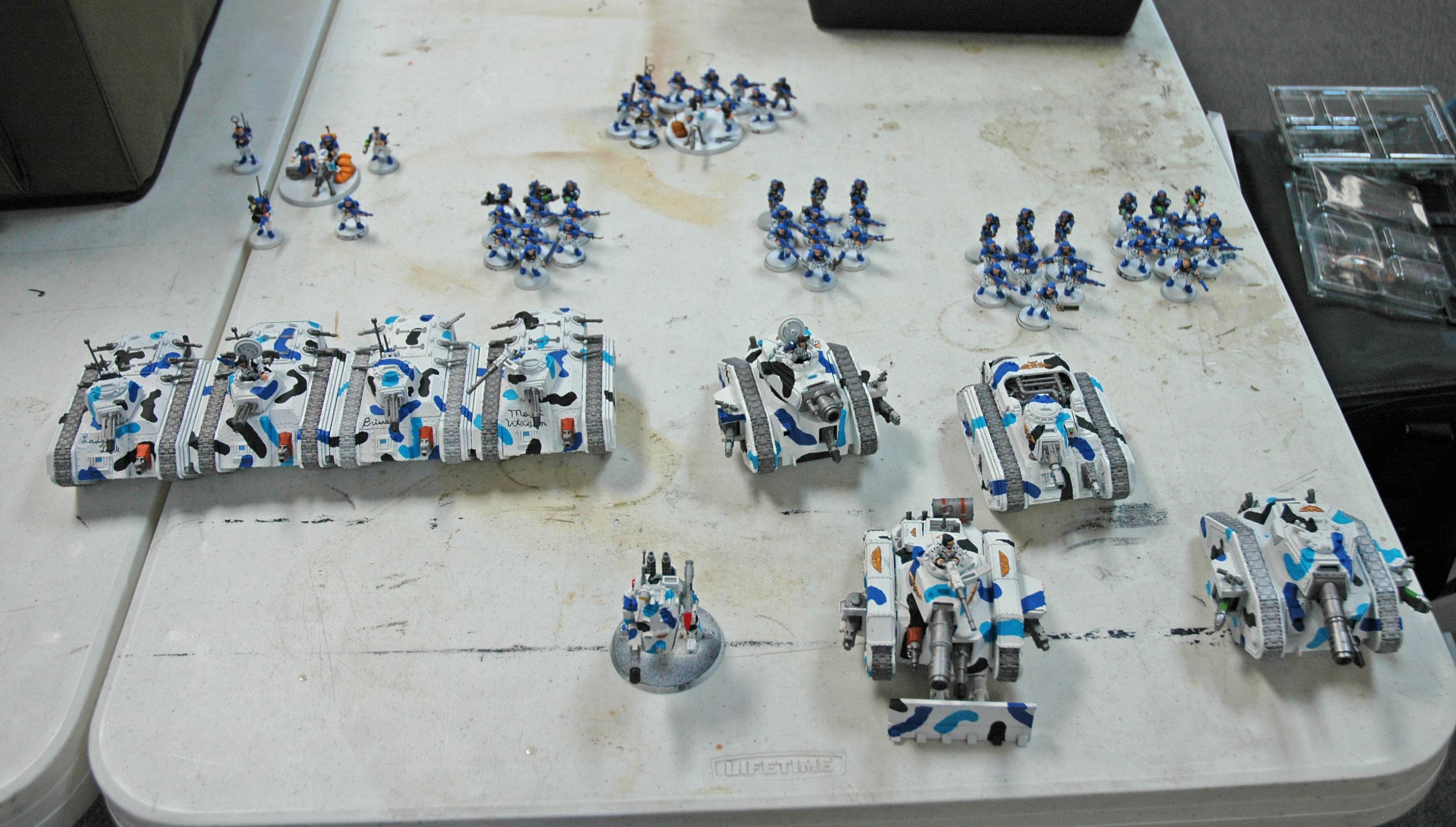 2000 Pts, Battle Report, Imperial Guard, Mantis Warriors, Space Marines, Warhammer 40,000
