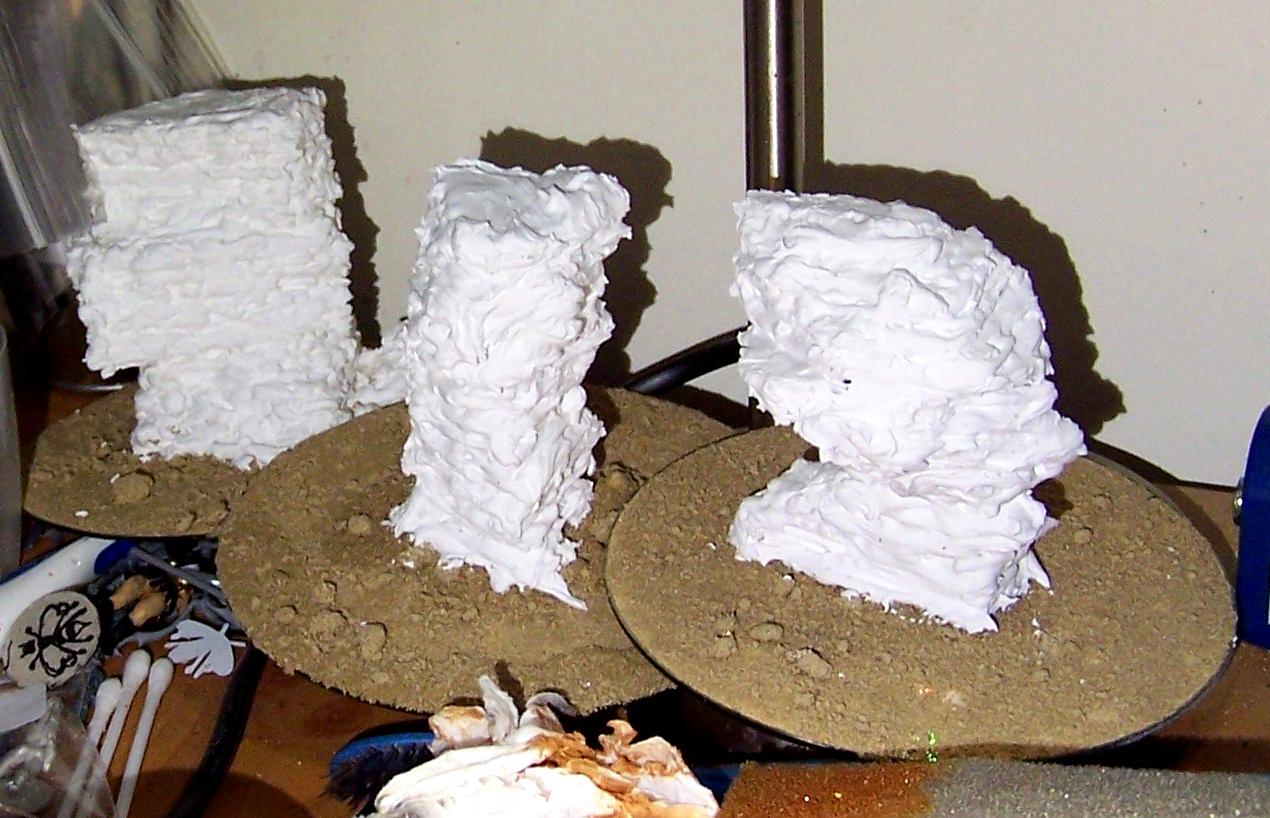 Desert, Rock, Scratch Build, Terrain, Work In Progress