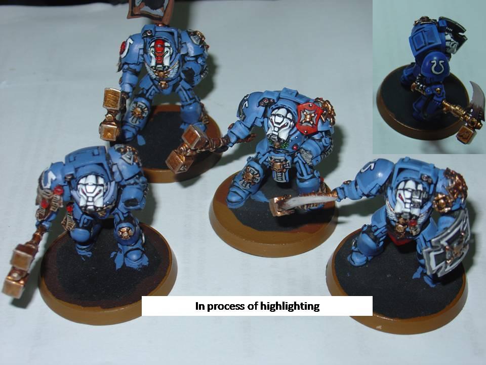 The next step from above - starting the highlighting