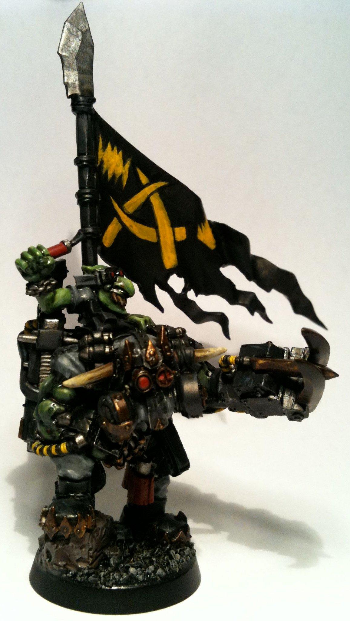 Arakasi, Boss Pole, Nob, Power Klaw, Waaagh Dakka