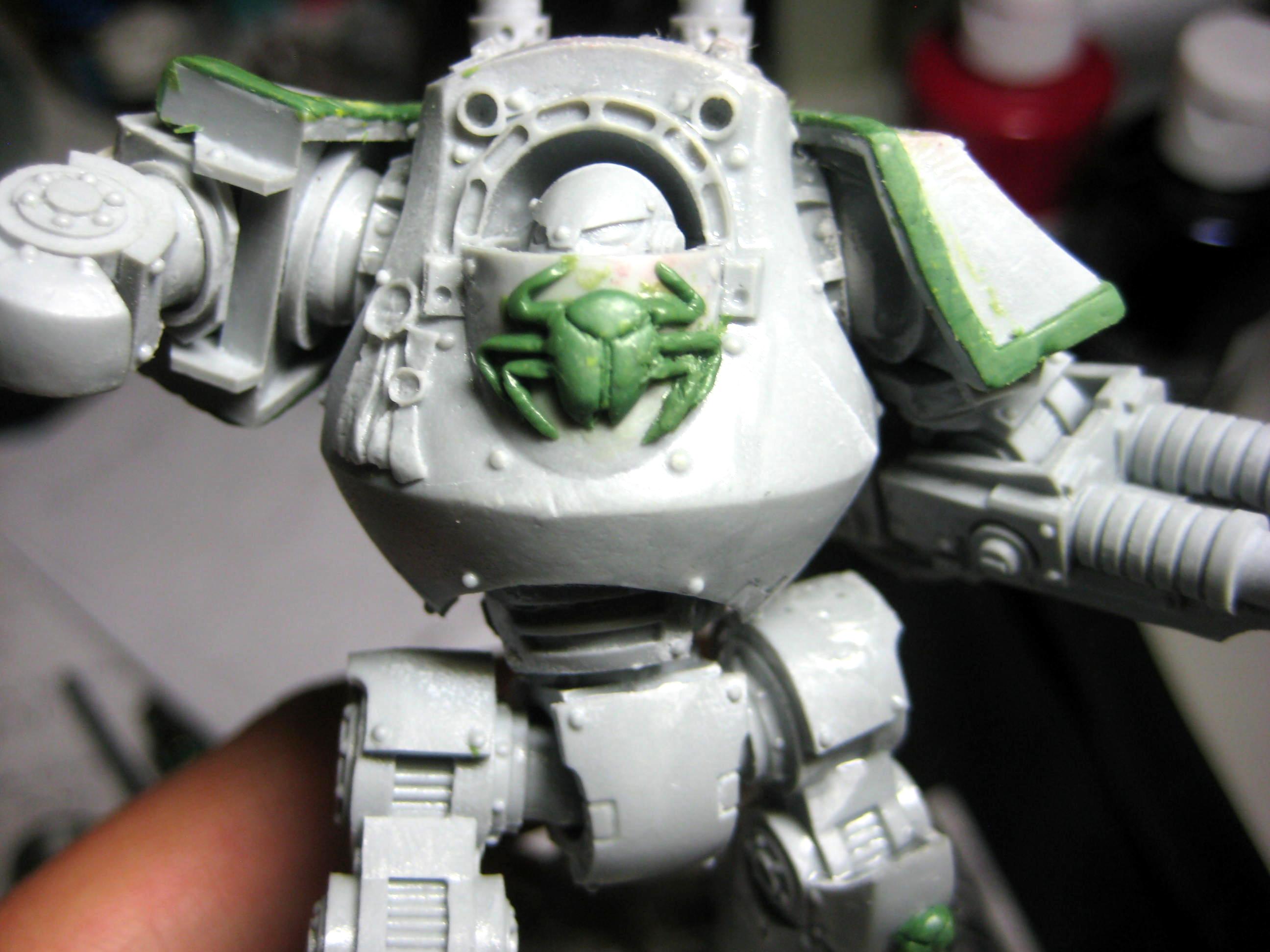 Contemptor, Conversion, Dreadnought, Forge World, Greenstuff, Pre Heresy, Thousand Sons, Warhammer 40,000, Work In Progress