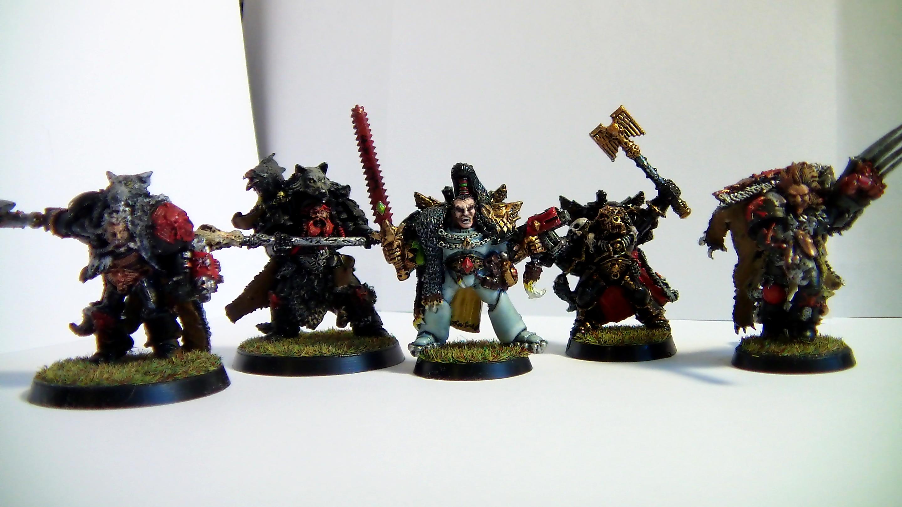 Army, Blackmane, Grimnar, Logan, Lukas, Njal, Ragnar, Space, Stormcaller, The Slayer, The Trickster, Ulrik, Wolf, Wolves