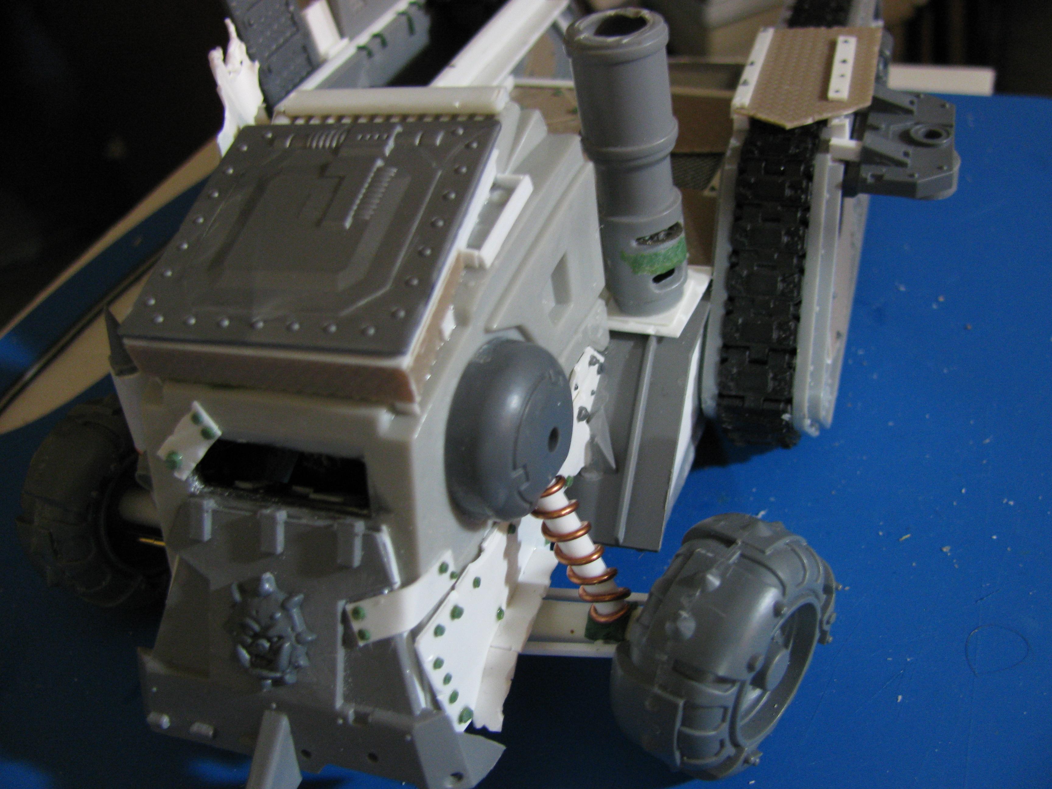 Conversion, Cyborks, Orks, Trukk, Warhammer 40,000