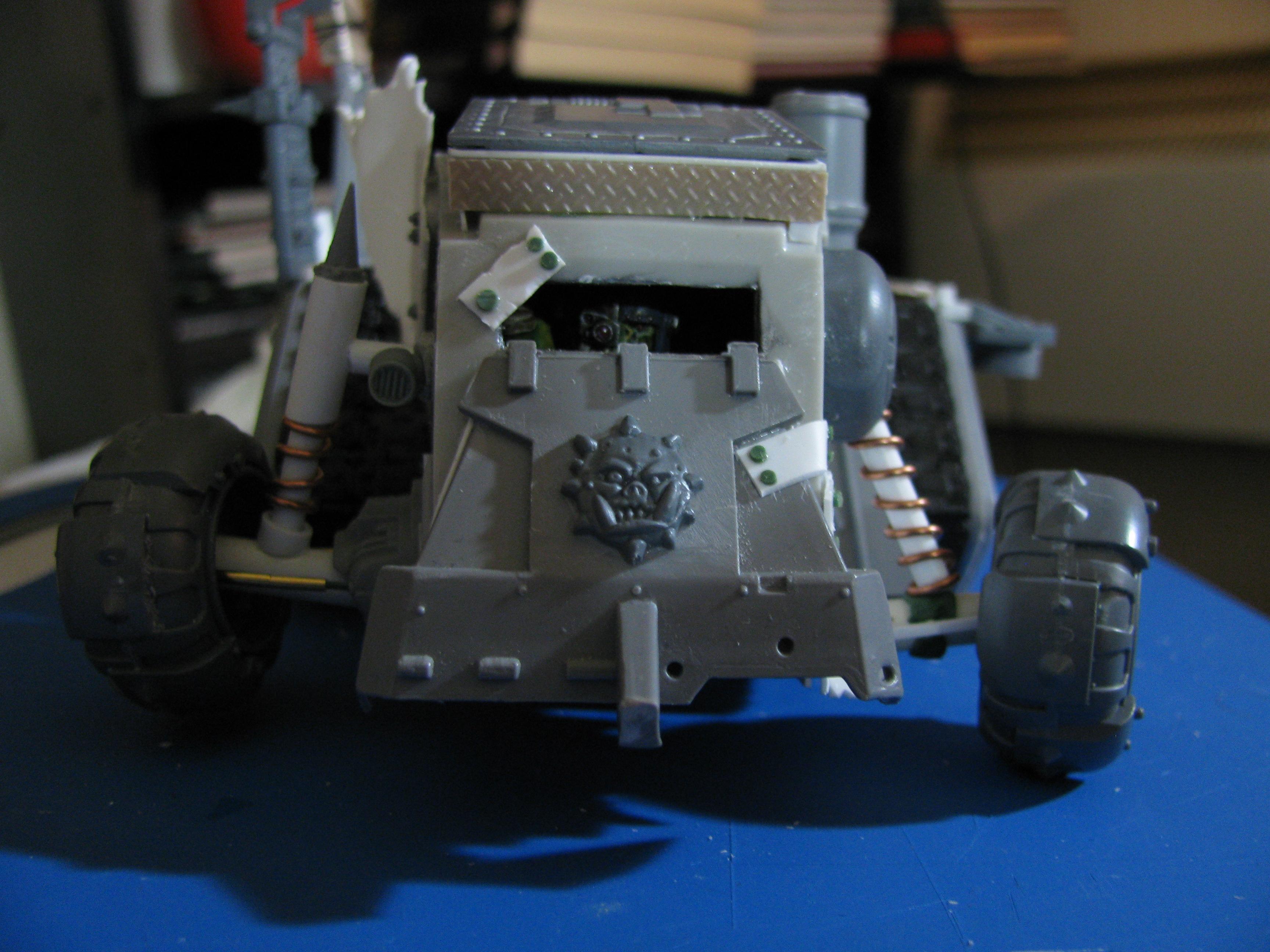 Conversion, Cyborks, Orks, Trukk, Warhammer 40,000