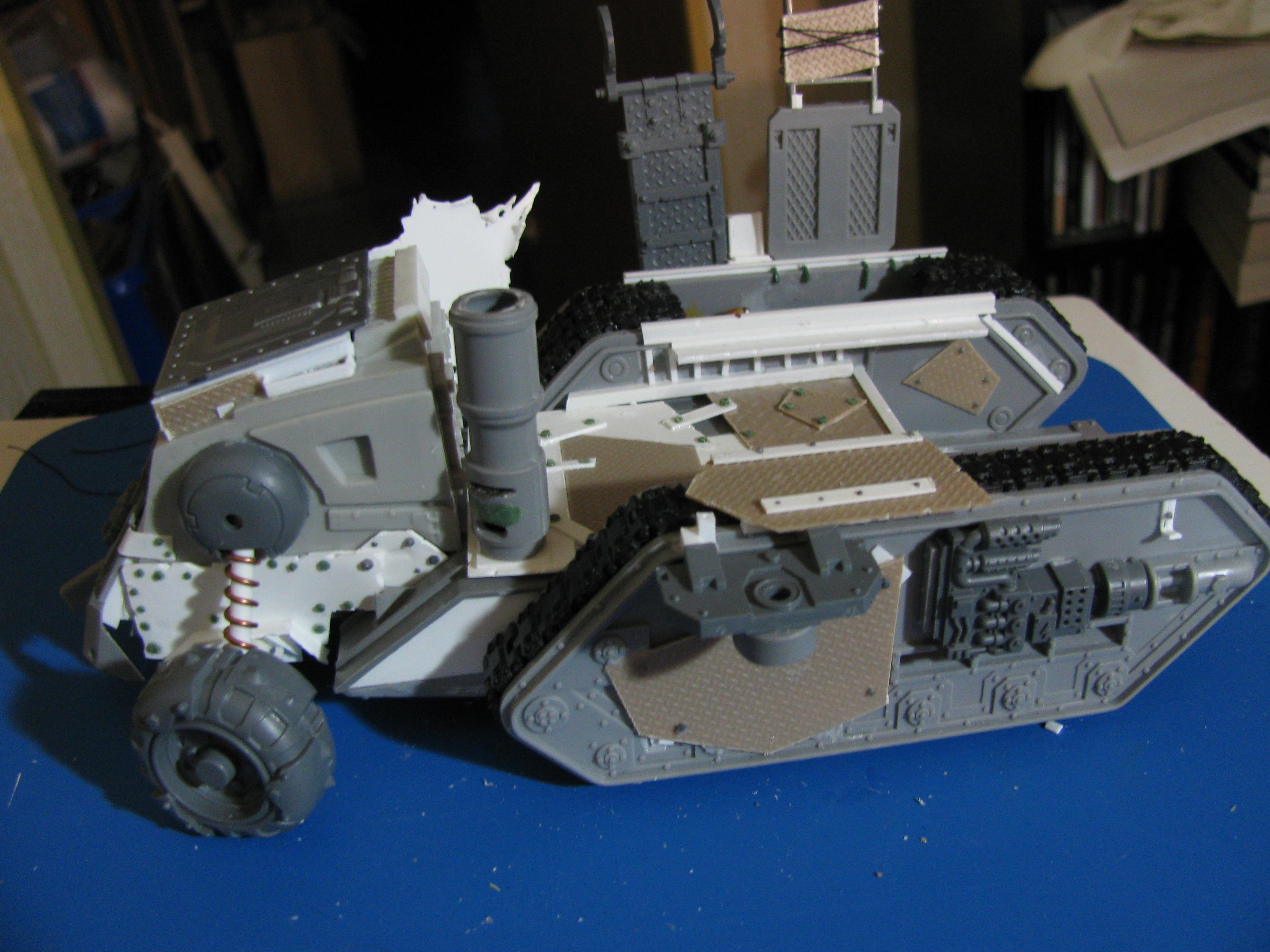 Conversion, Cyborks, Orks, Trukk, Warhammer 40,000