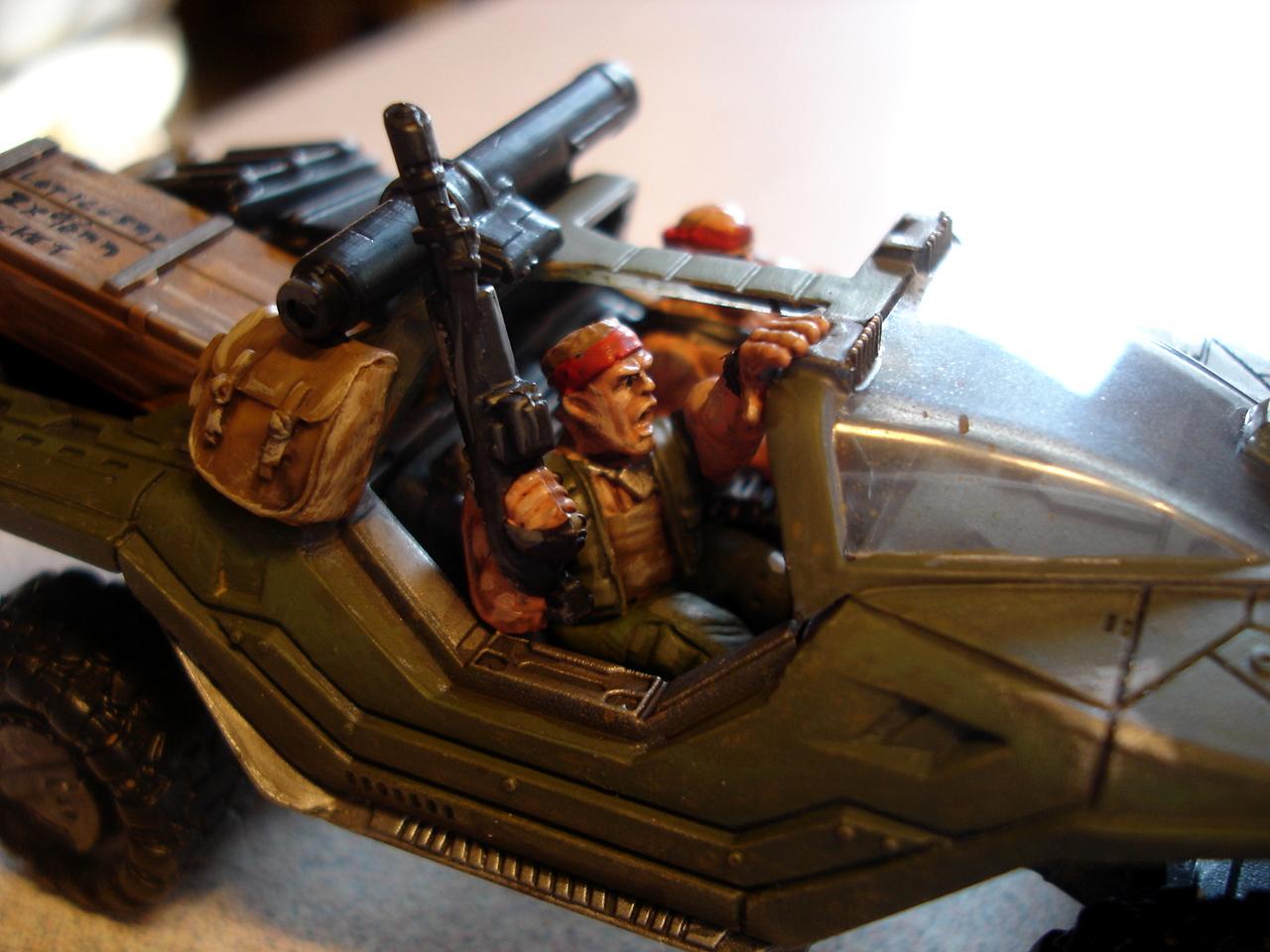 Catachan, Catachan Warthog Sentinel Taurus, Imperial Guard, Warhammer 40,000, Warhammer Fantasy