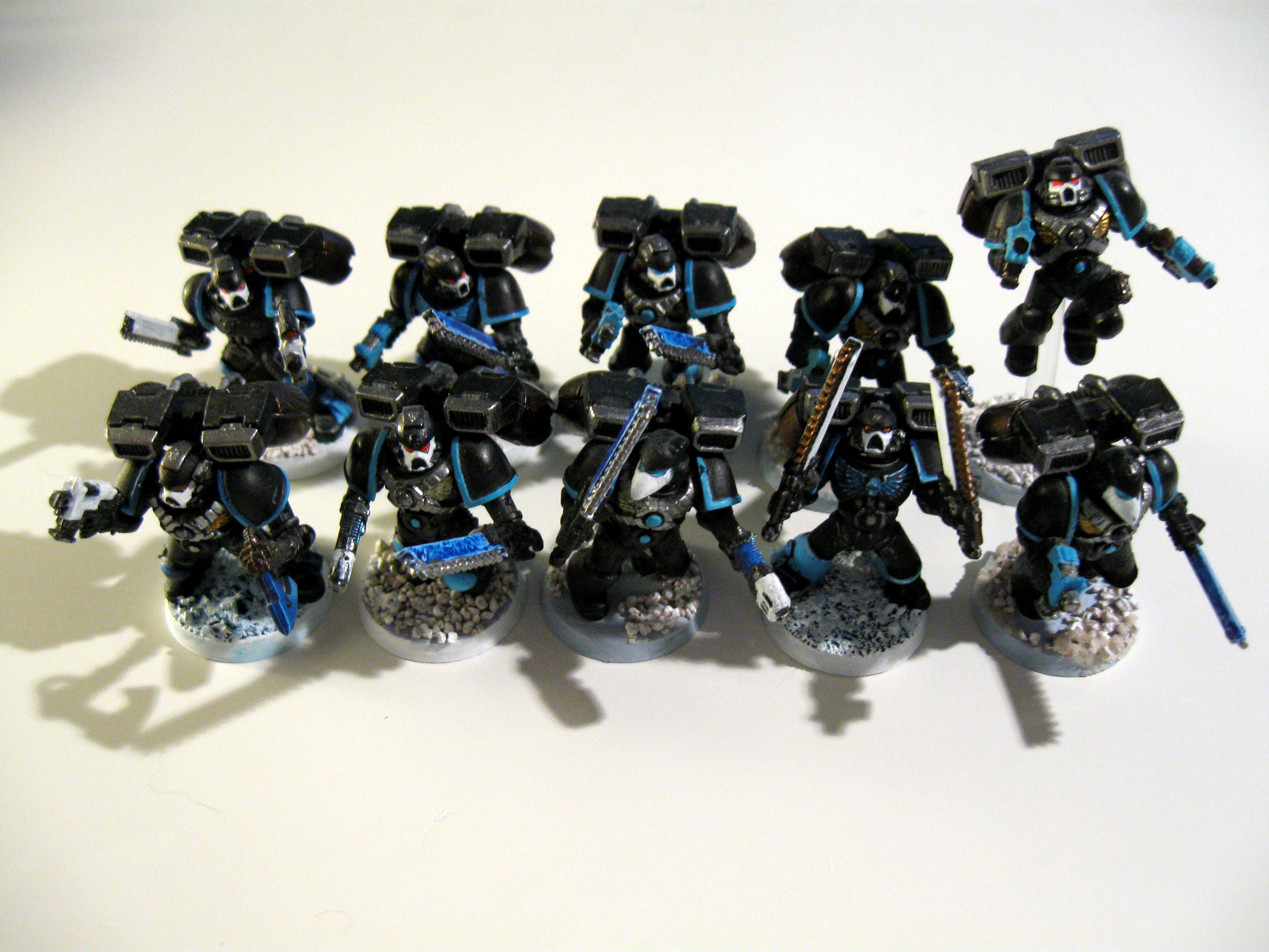Assault Troops, Ice Angels, Warhammer 40,000, Work In Progress