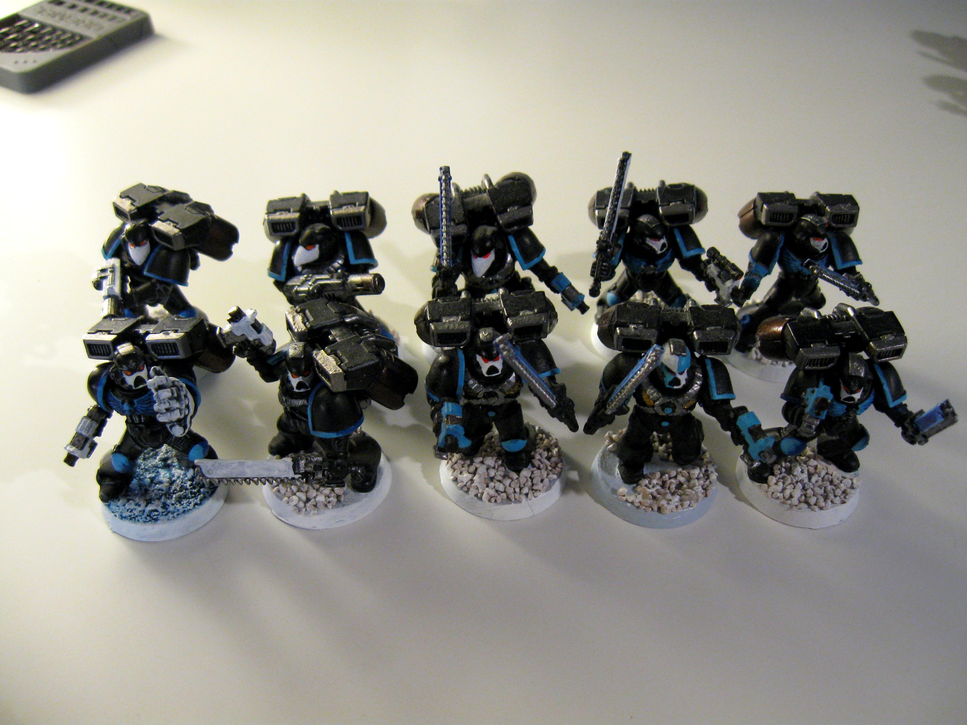 Assault Troops, Ice Angels, Warhammer 40,000, Work In Progress