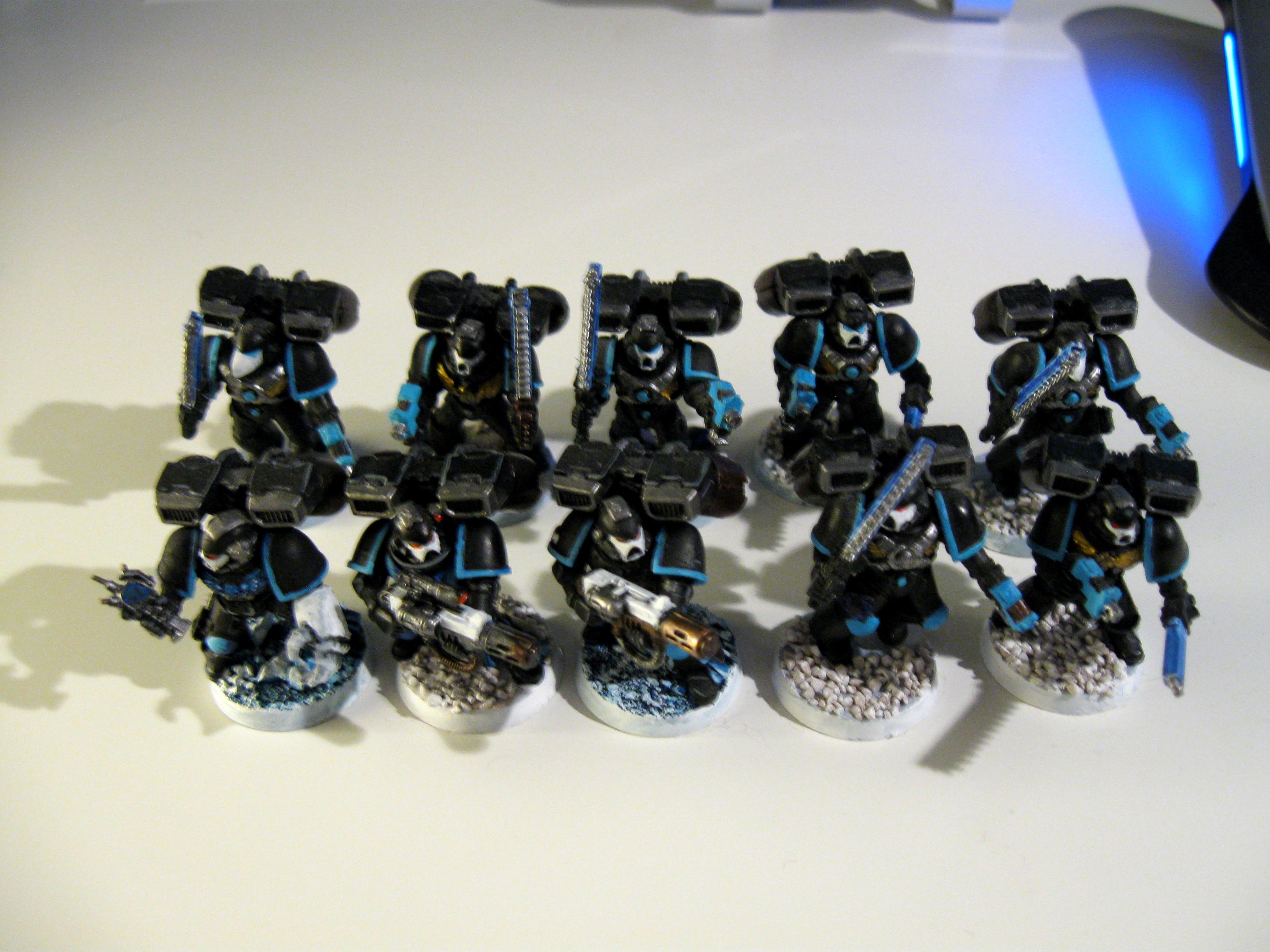 Assault Troops, Ice Angels, Warhammer 40,000, Work In Progress
