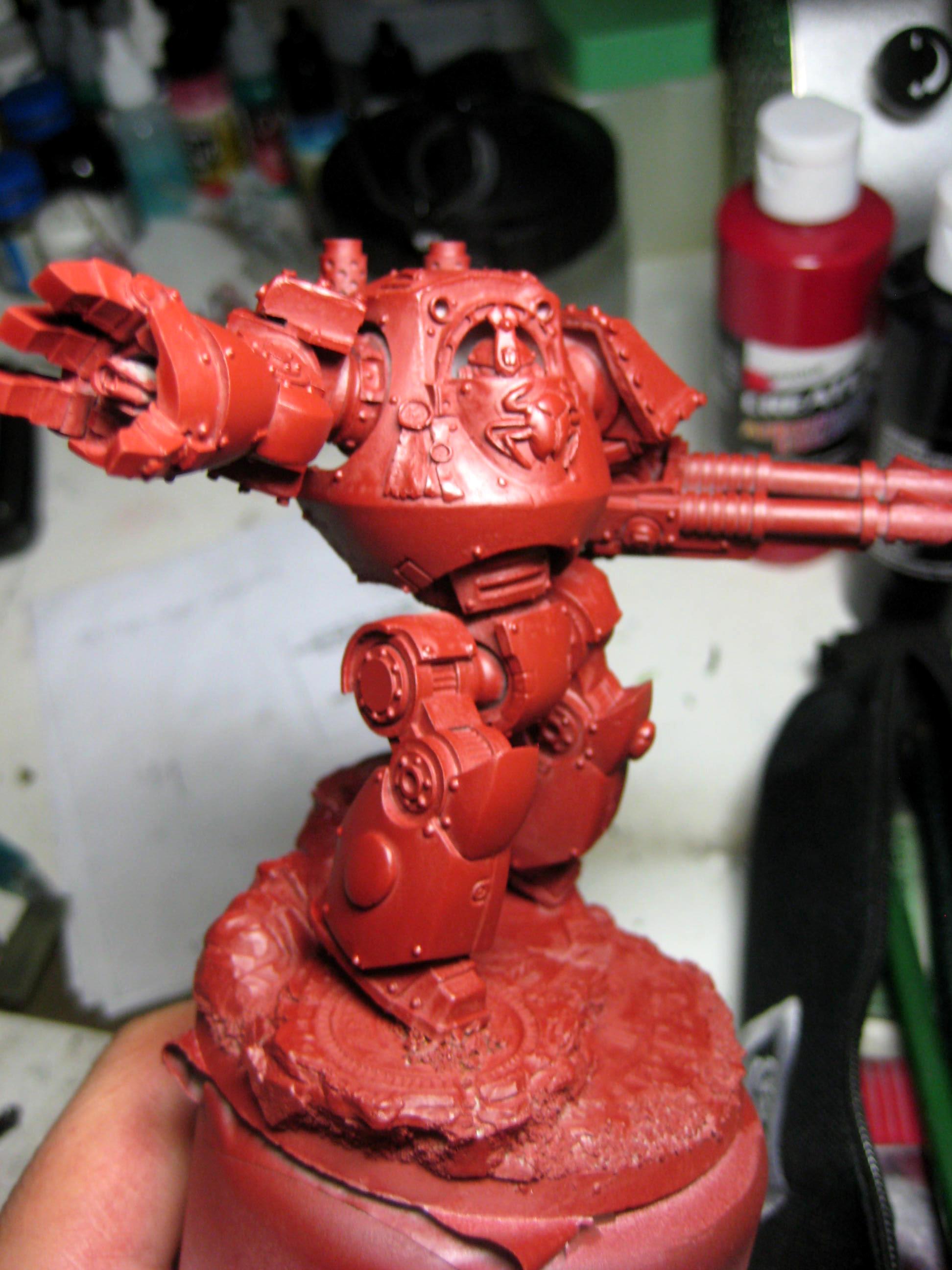 Contemptor, Conversion, Dreadnought, Forge World, Greenstuff, Pre Heresy, Thousand Sons, Warhammer 40,000, Work In Progress