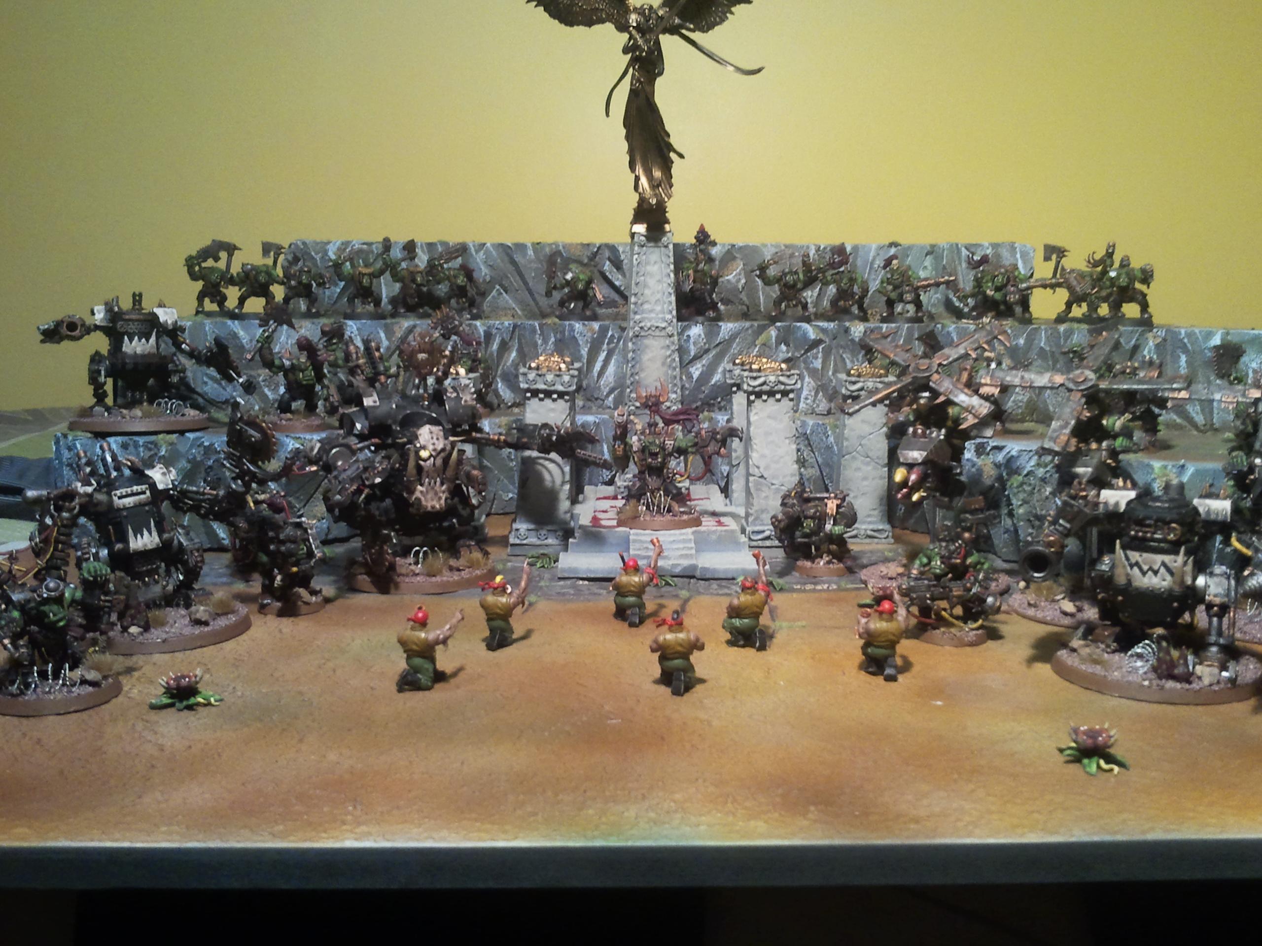 Diorama, Orks, An army Change