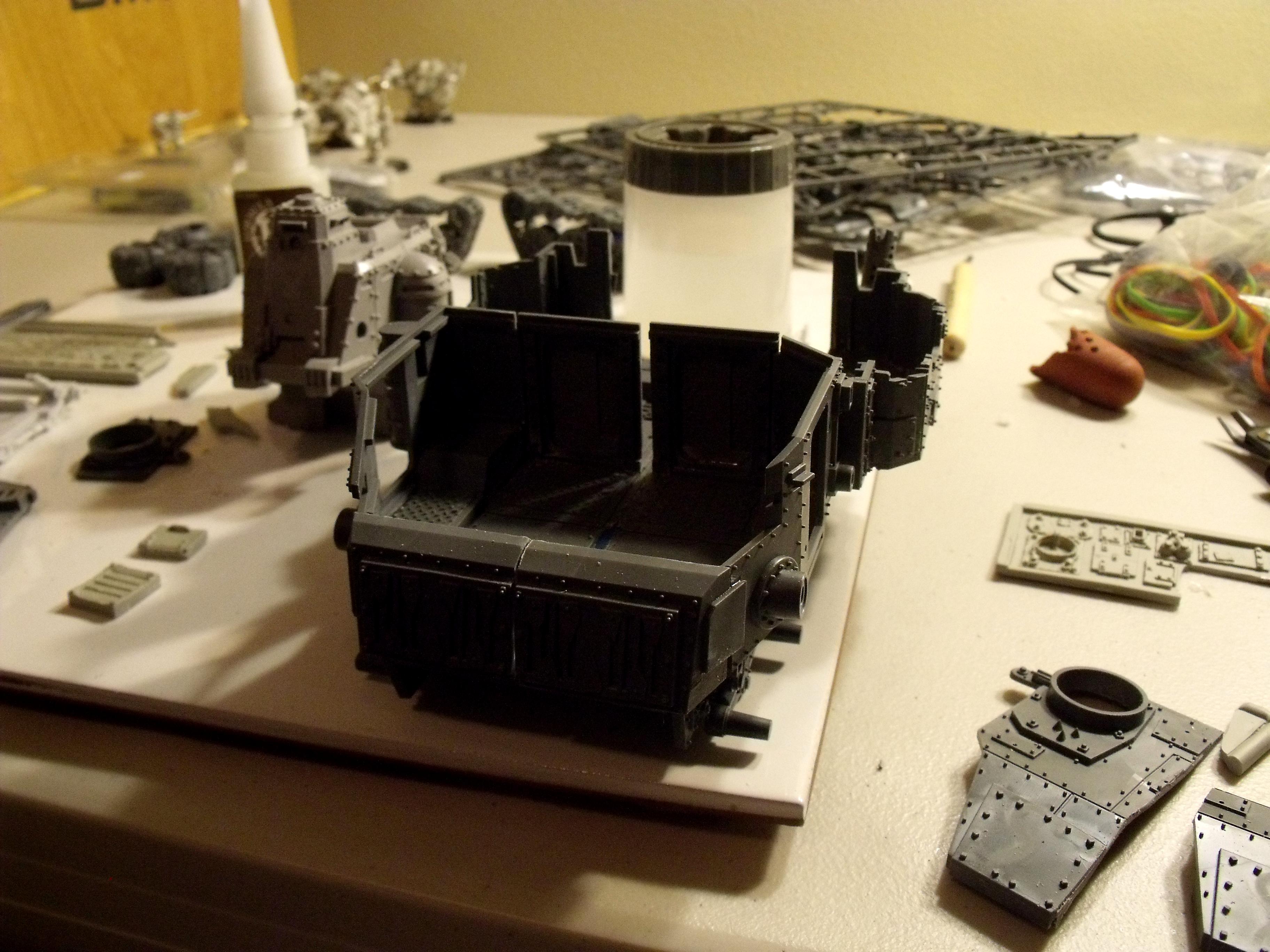 Battlewagon, Orks, Front