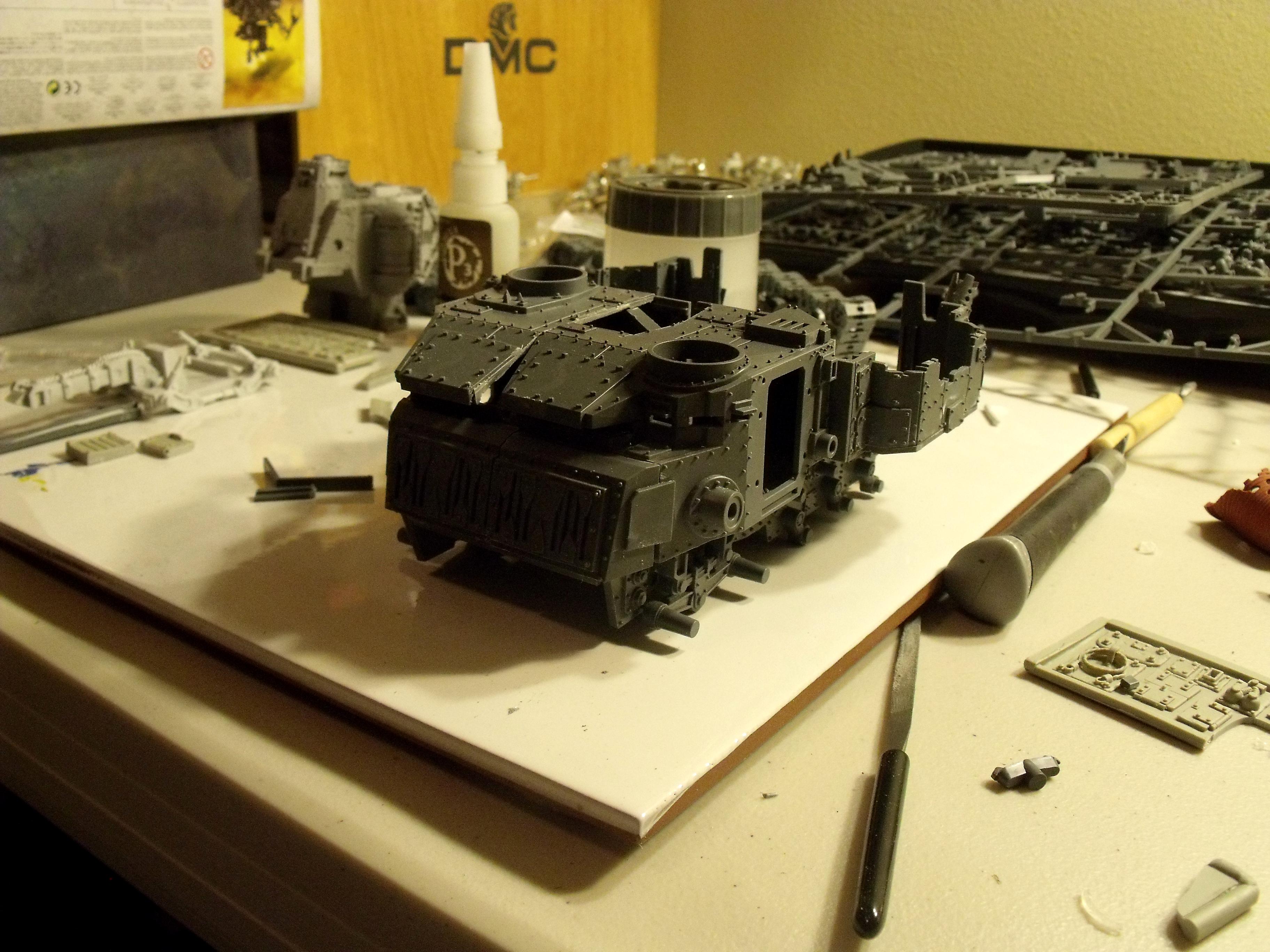 Battlewagon, Orks, Front with top