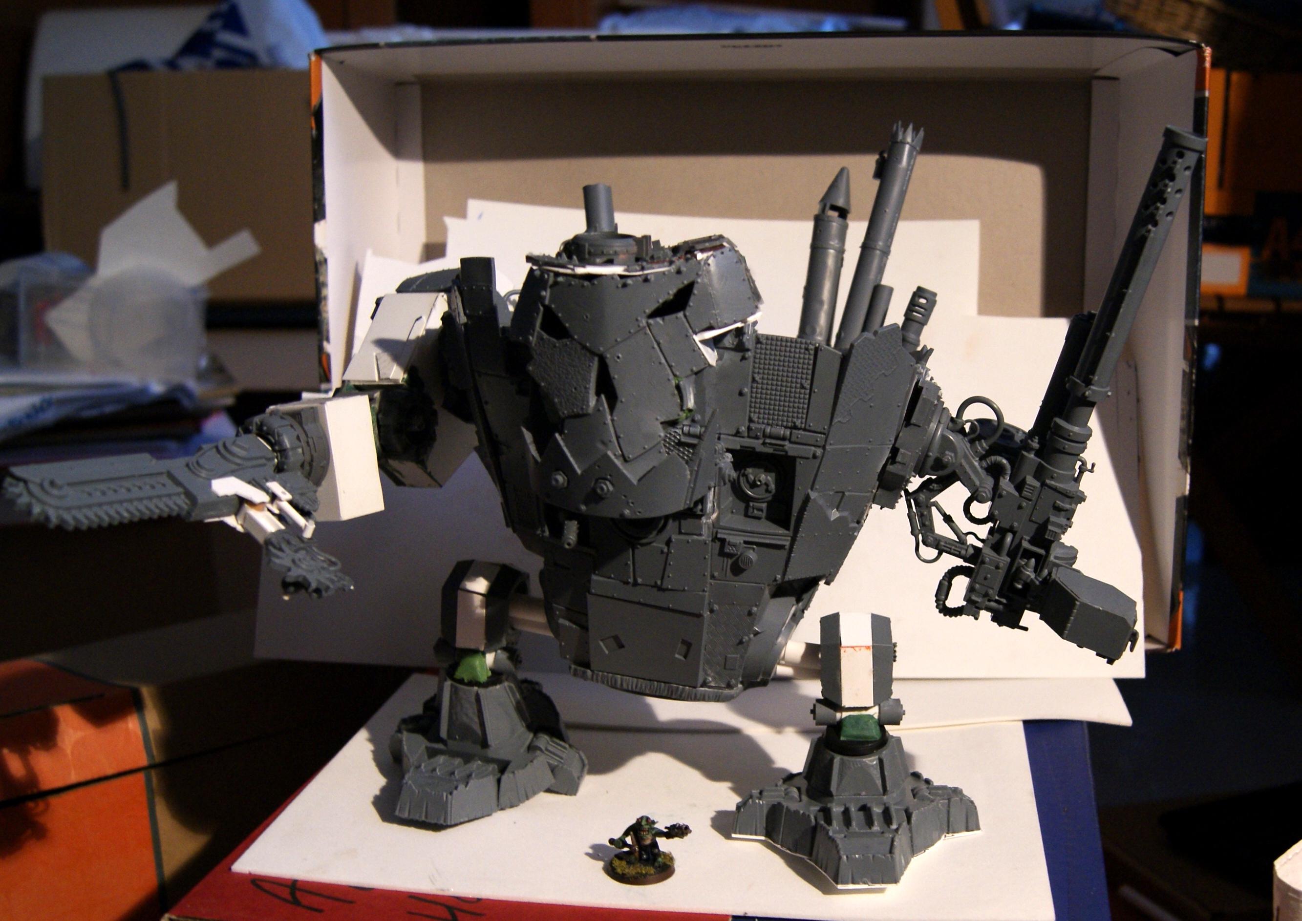 Conversion, Grot Rebellion, Grot Rebels, Grots, Stompa, Warhammer 40,000, Work In Progress