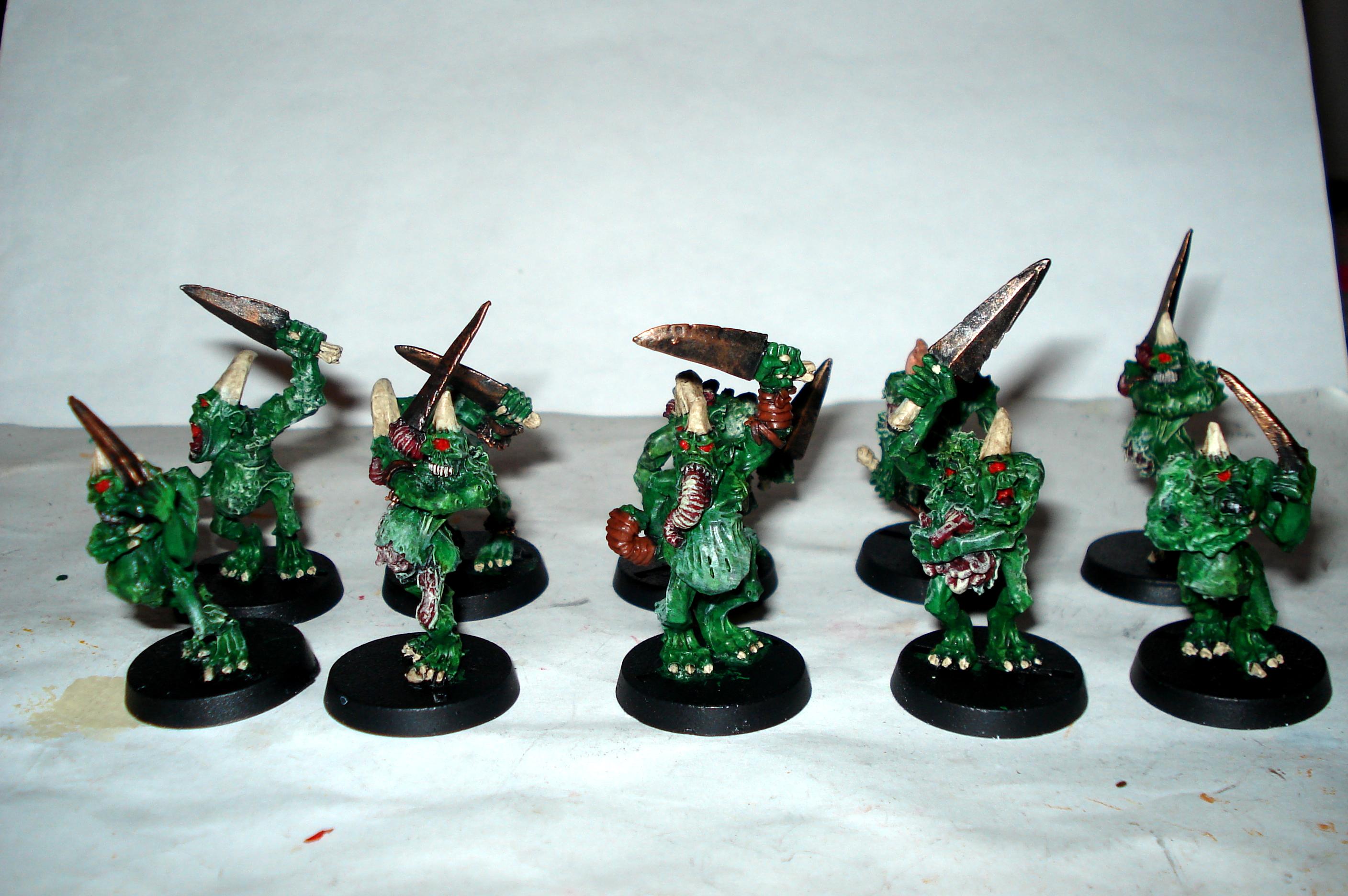 Daemons, Nurgle, Plaguebearers