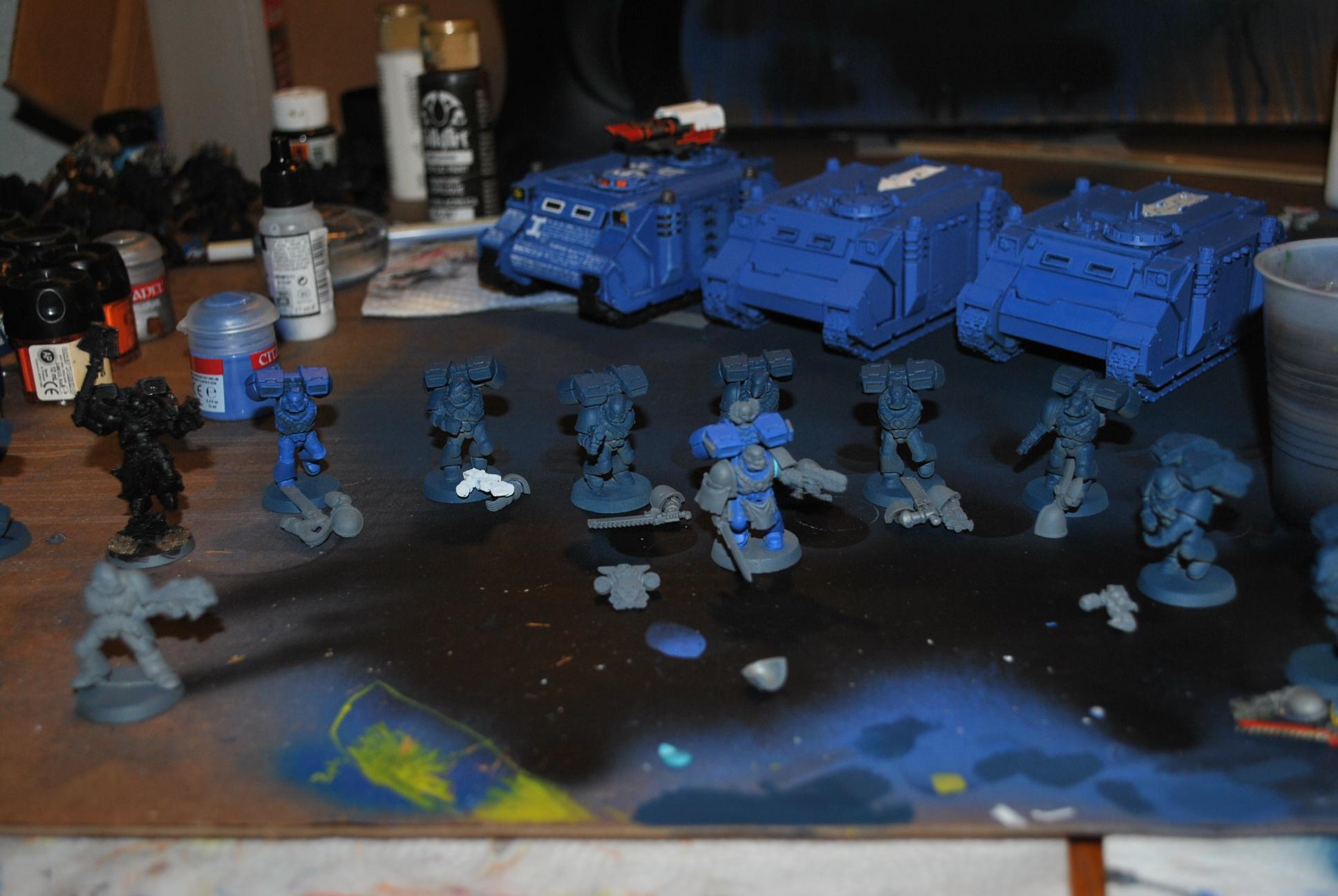 here is he squad. two flamers, seargent with plasma pistol and power weapon