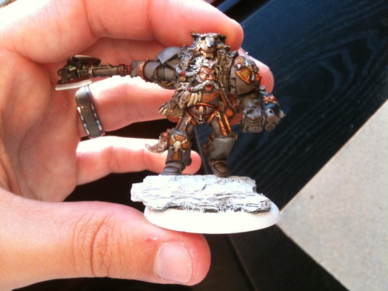 Chapter Master, Logan Grimnar, Morkai, Space Wolves, Terminator Armor