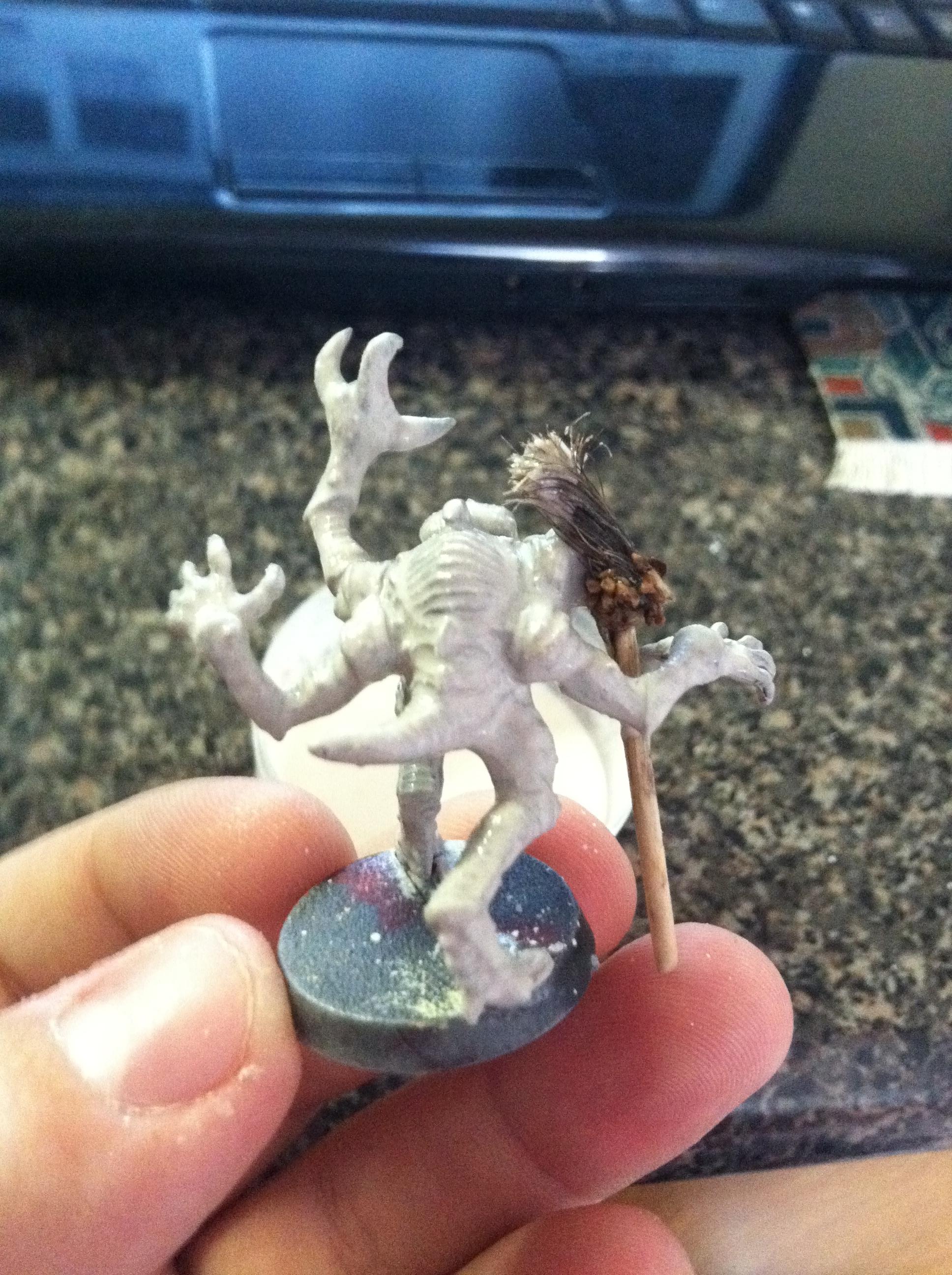 Still some gray peeking through that I touched up later