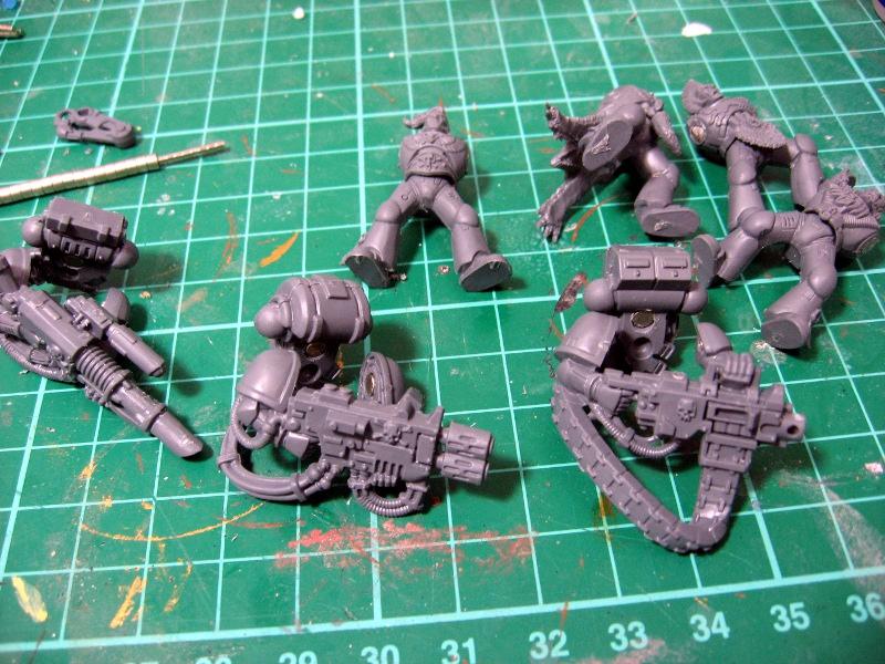 Assembled heavy weapons