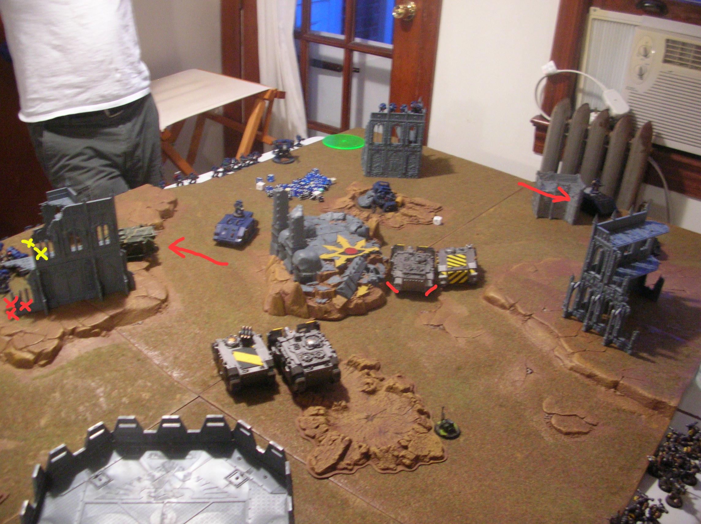 Battle, Battle Report, Crimson, Crimson Fists, Fist, Iron, Iron Warriors, Report, Warriors