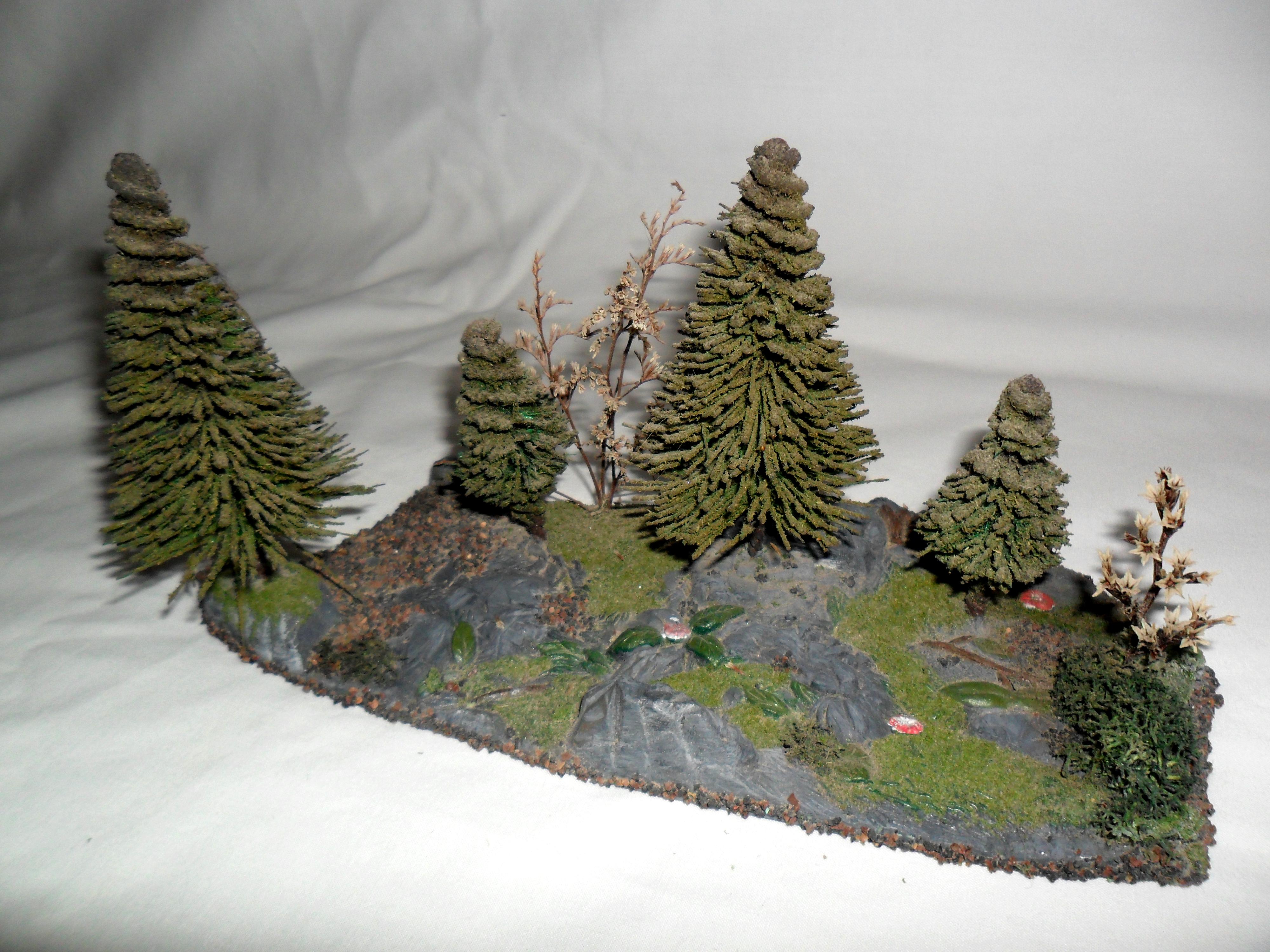 Base, Terrain, thicket