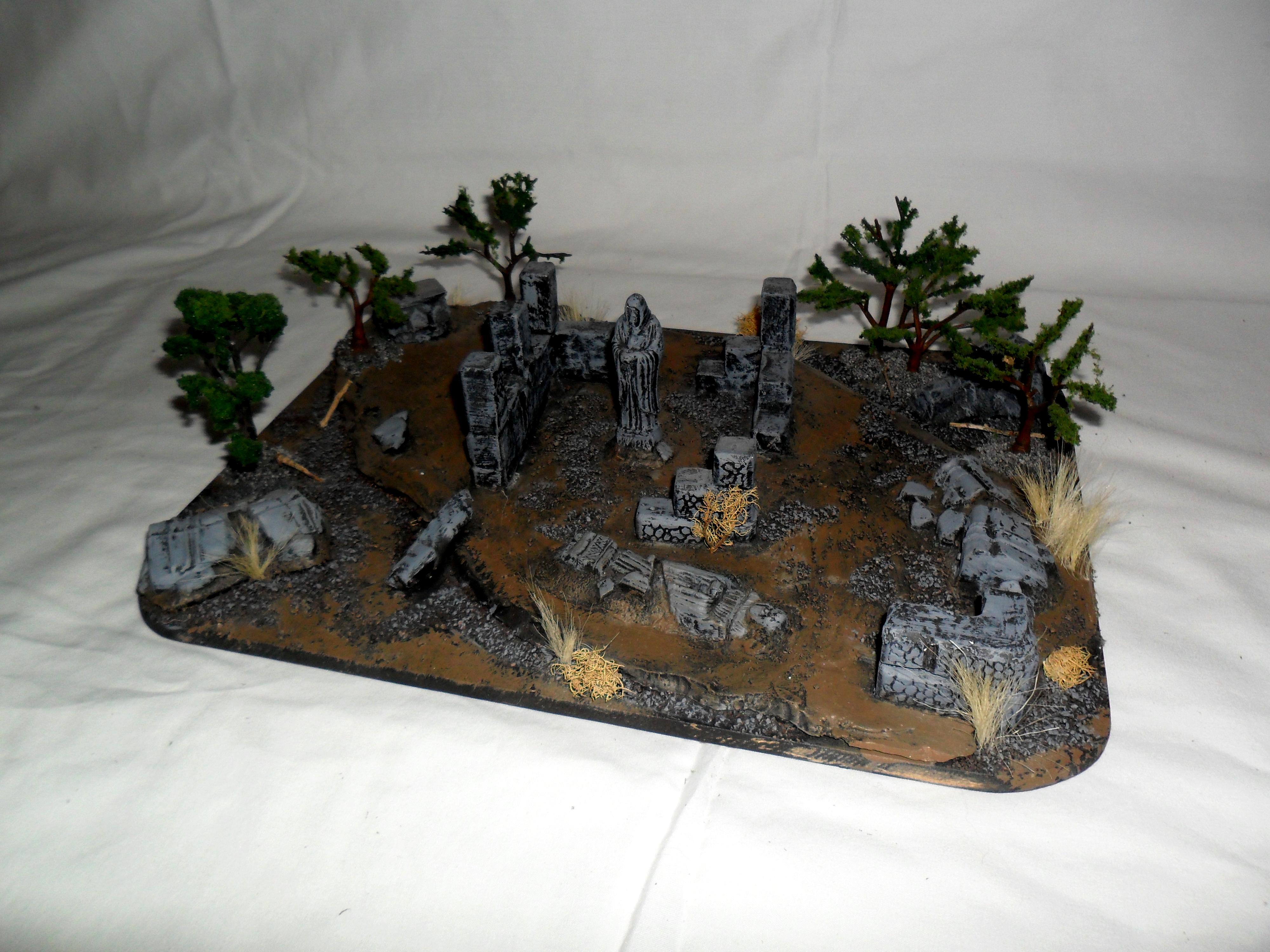 Base, Terrain, ruins