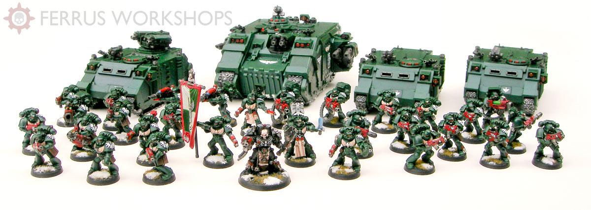 Army, Dark Angels, Space Marines