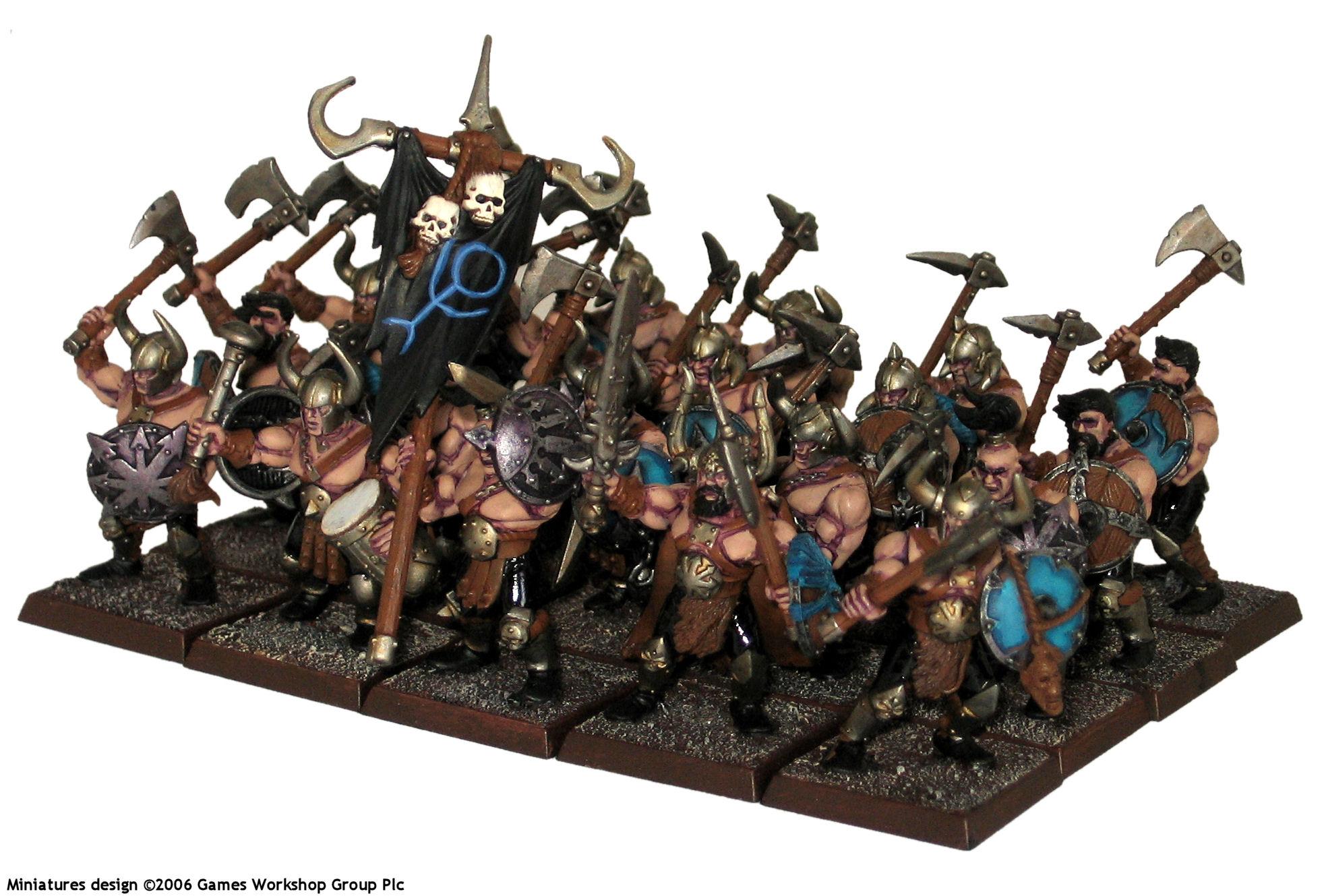 Chaos, Hordes, Marauders, Regiment, Slaanesh, Warhammer Fantasy, Warriors