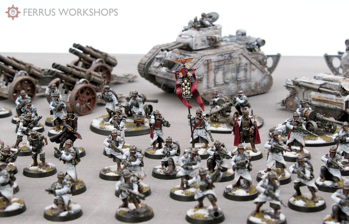 Death Korps of Krieg, Guard, Leman Russ, Winter
