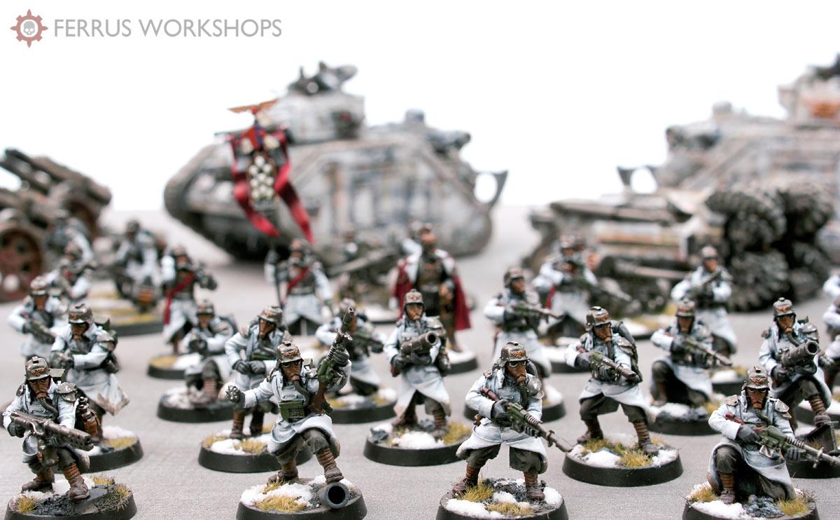 Death Korps of Krieg, Guard, Leman Russ, Winter