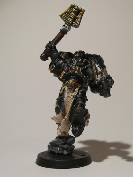 Assault Chaplain, Chaplain, Jump Pack, Raven Guard, Space Marines