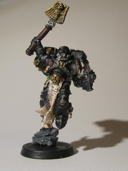 Assault Chaplain, Chaplain, Jump Pack, Raven Guard, Space Marines