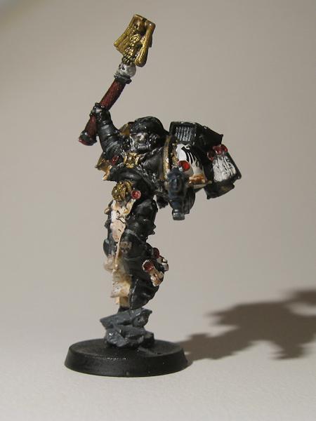 Assault Chaplain, Chaplain, Jump Pack, Raven Guard, Space Marines