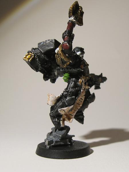 Assault Chaplain, Chaplain, Jump Pack, Raven Guard, Space Marines