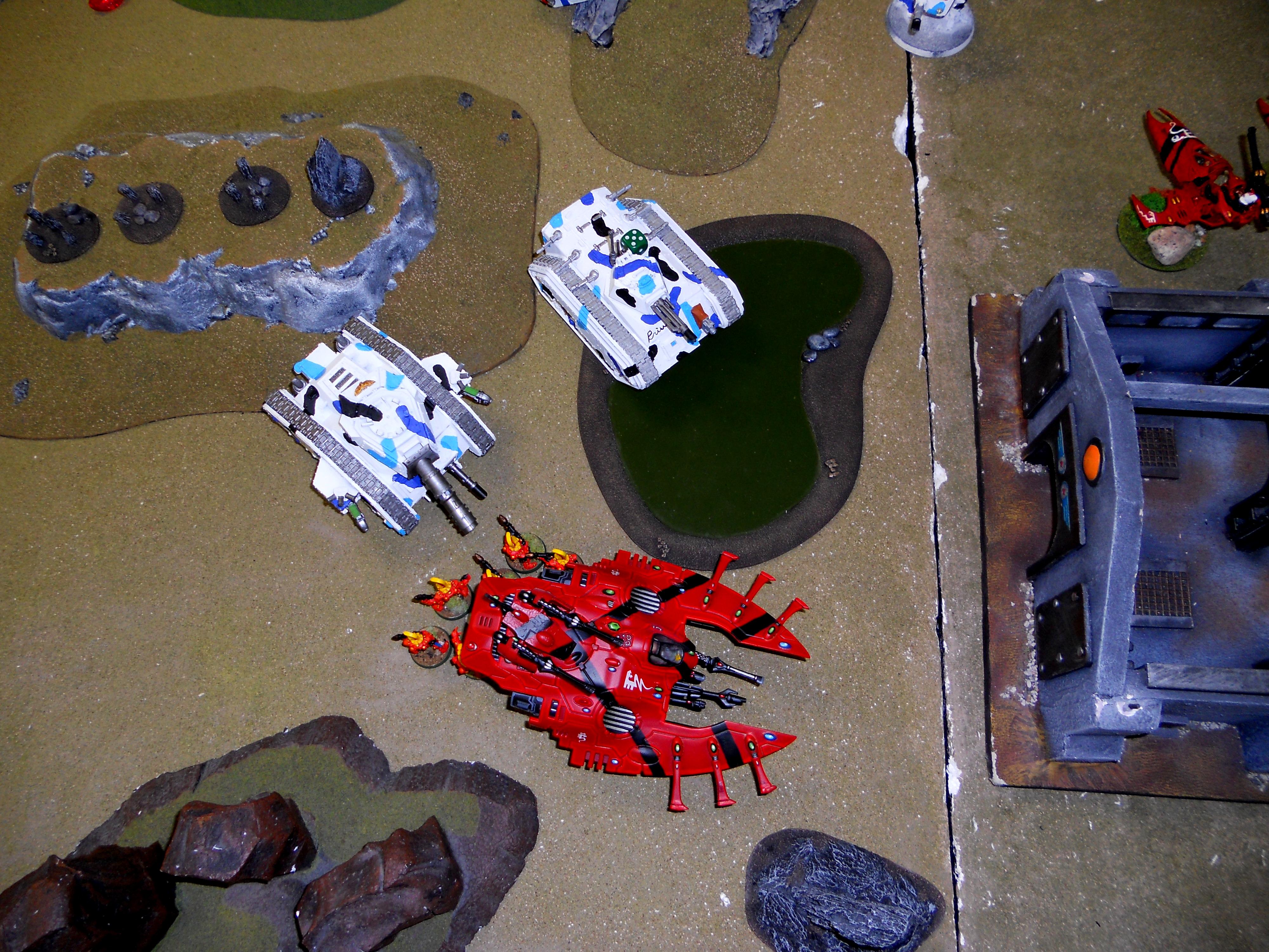 Turn 2 Eldar dragons